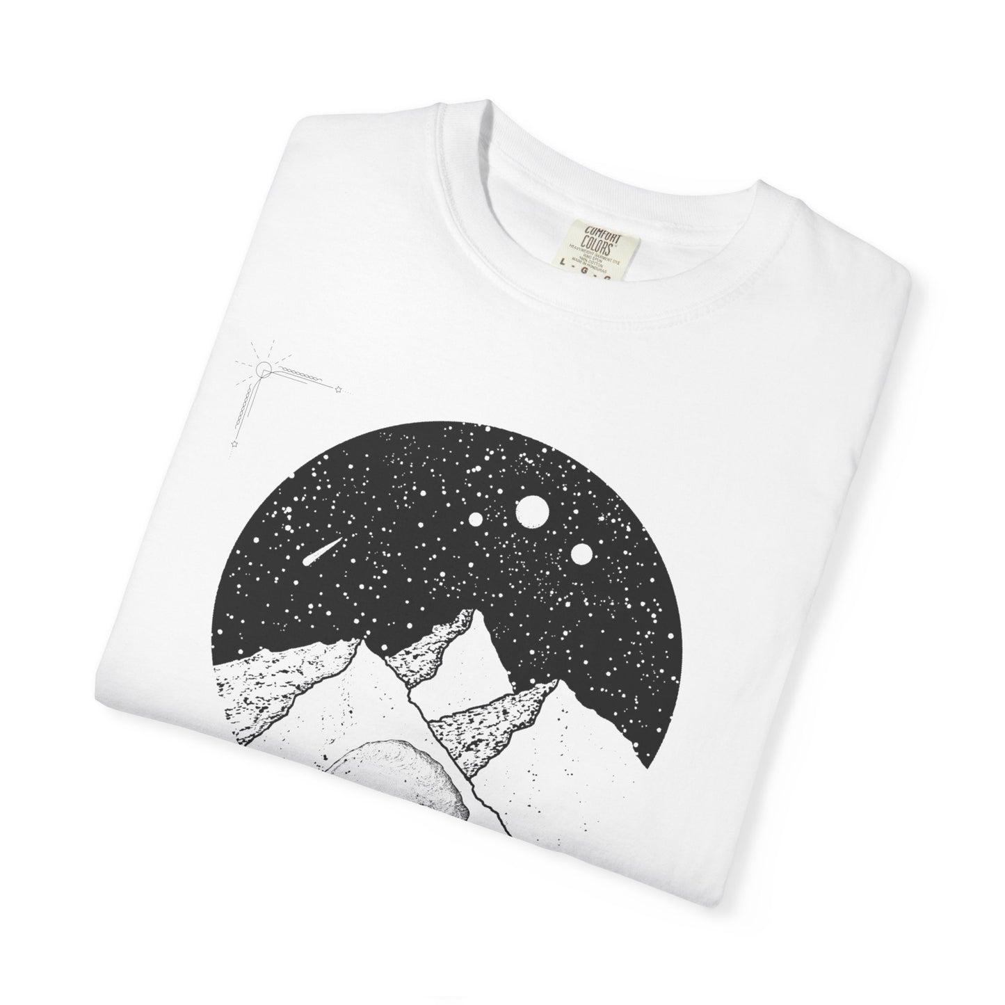 Confidential Player T-Shirt — Retro Astro Portrait Graphic Tee with Lyrics