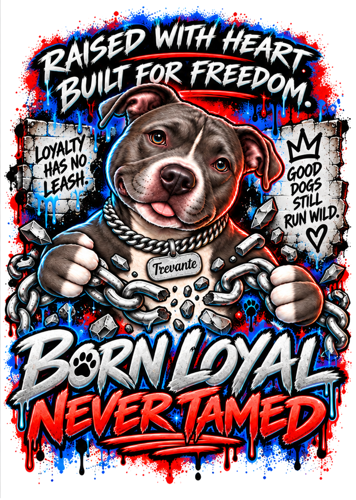 Born Loyal, Never Tamed back artwork
