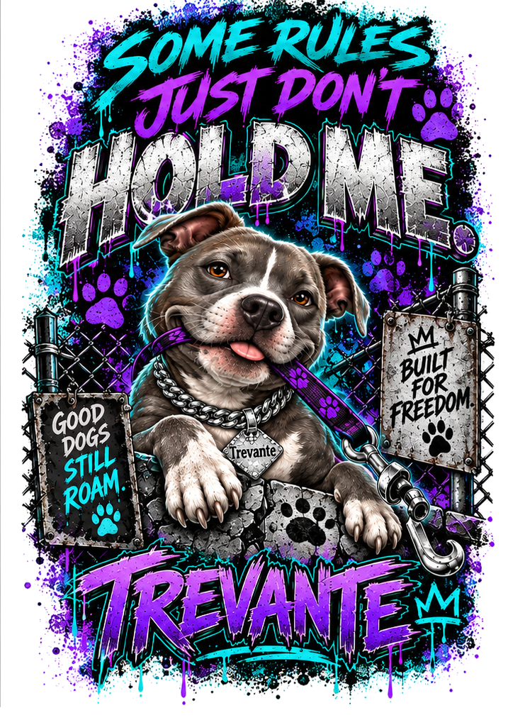 My Leash Has Trust Issues back artwork