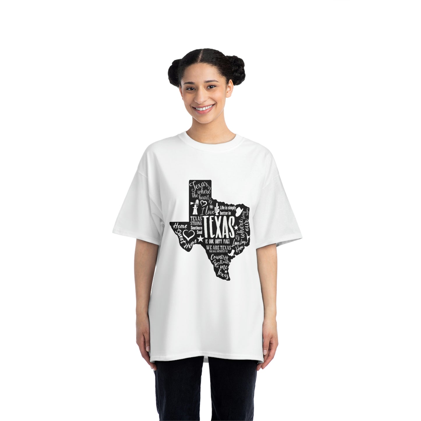 1 Beefy-T® Short-Sleeve T-Shirt I Love Texas