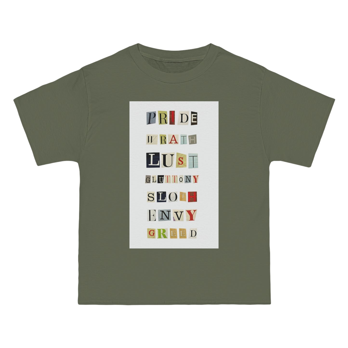 1 Beefy-T® Short-Sleeve T-Shirt Seven Sins
