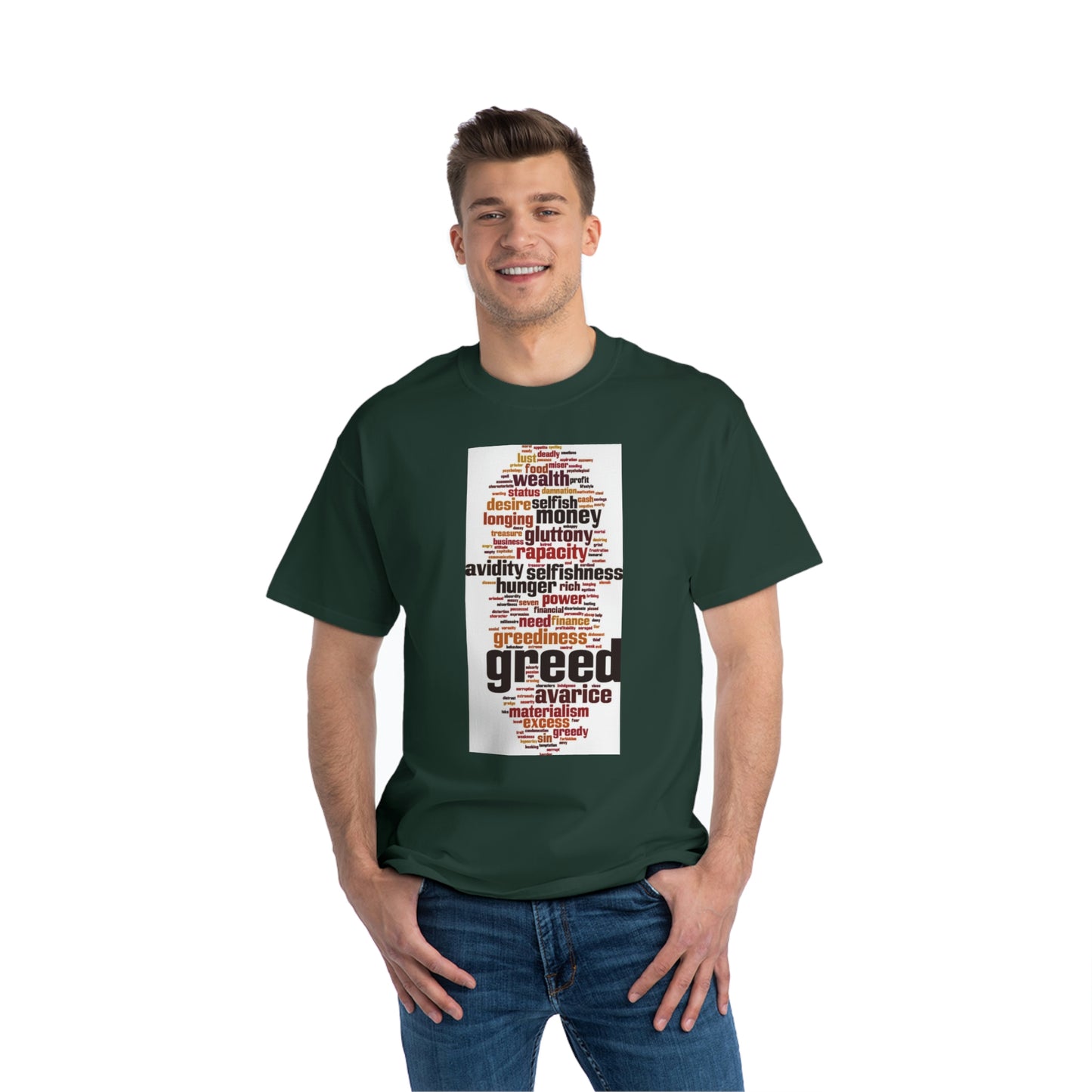 1 Beefy-T® Short-Sleeve T-Shirt Seven Deadly Sins