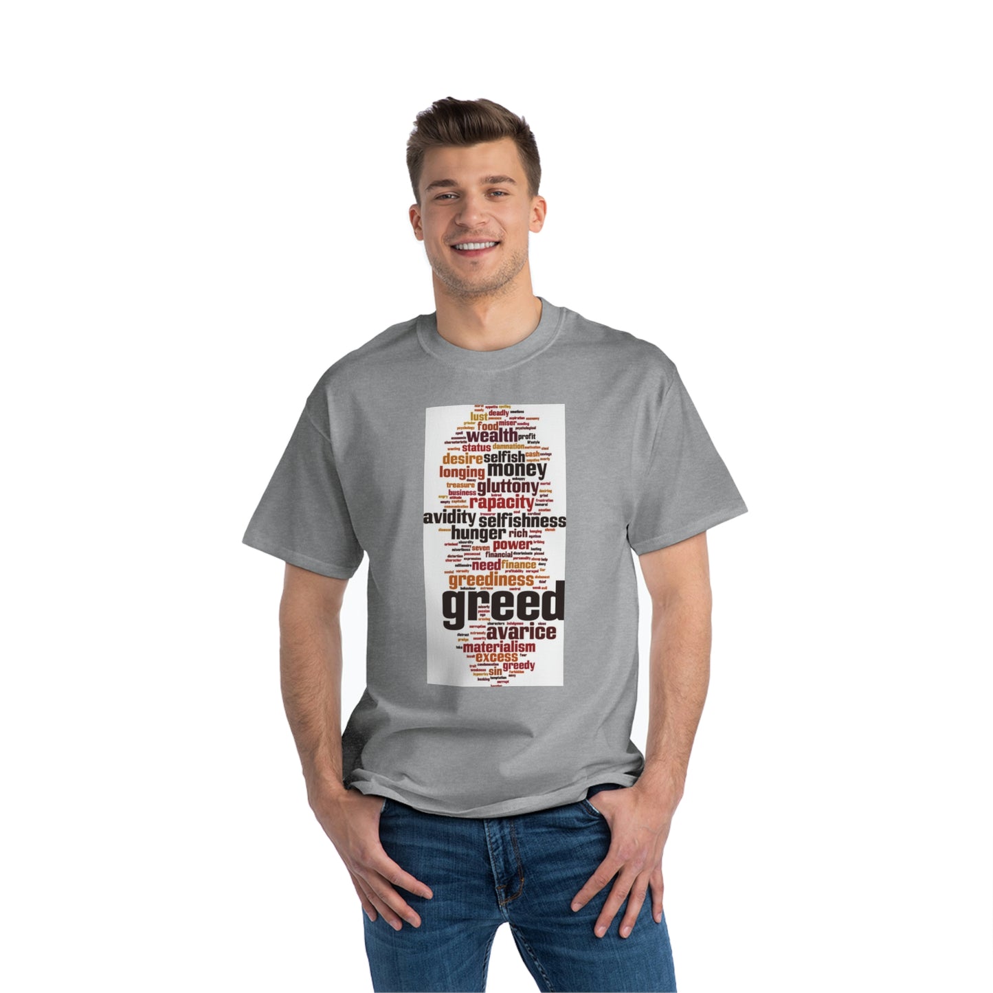 1 Beefy-T® Short-Sleeve T-Shirt Seven Deadly Sins