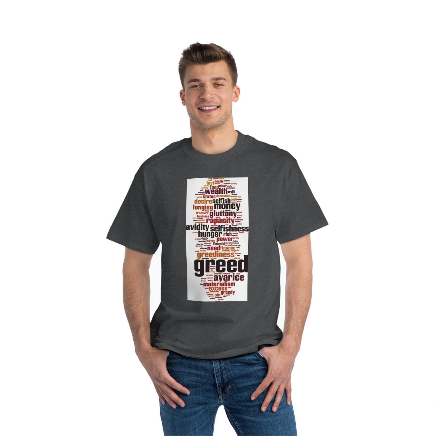 1 Beefy-T® Short-Sleeve T-Shirt Seven Deadly Sins