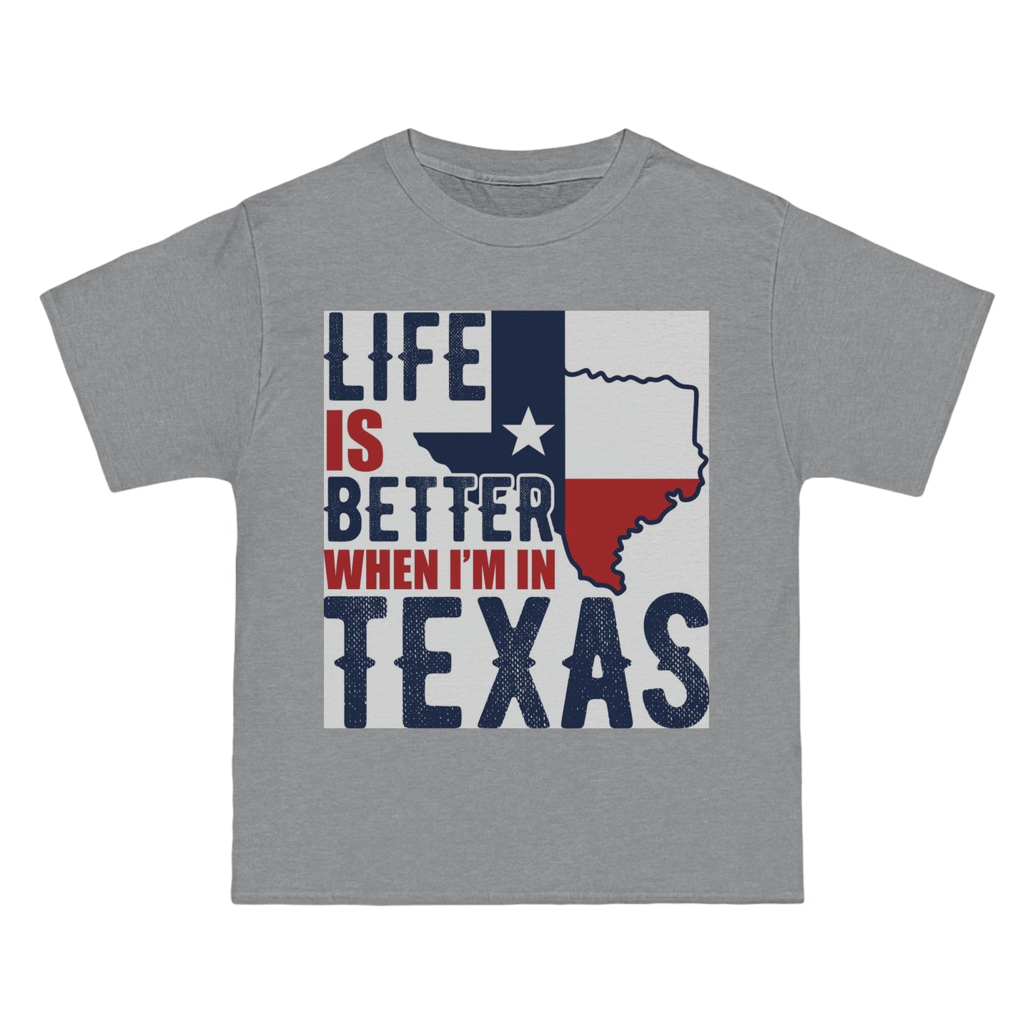 1 Beefy-T® Short-Sleeve T-Shirt I Love Texas