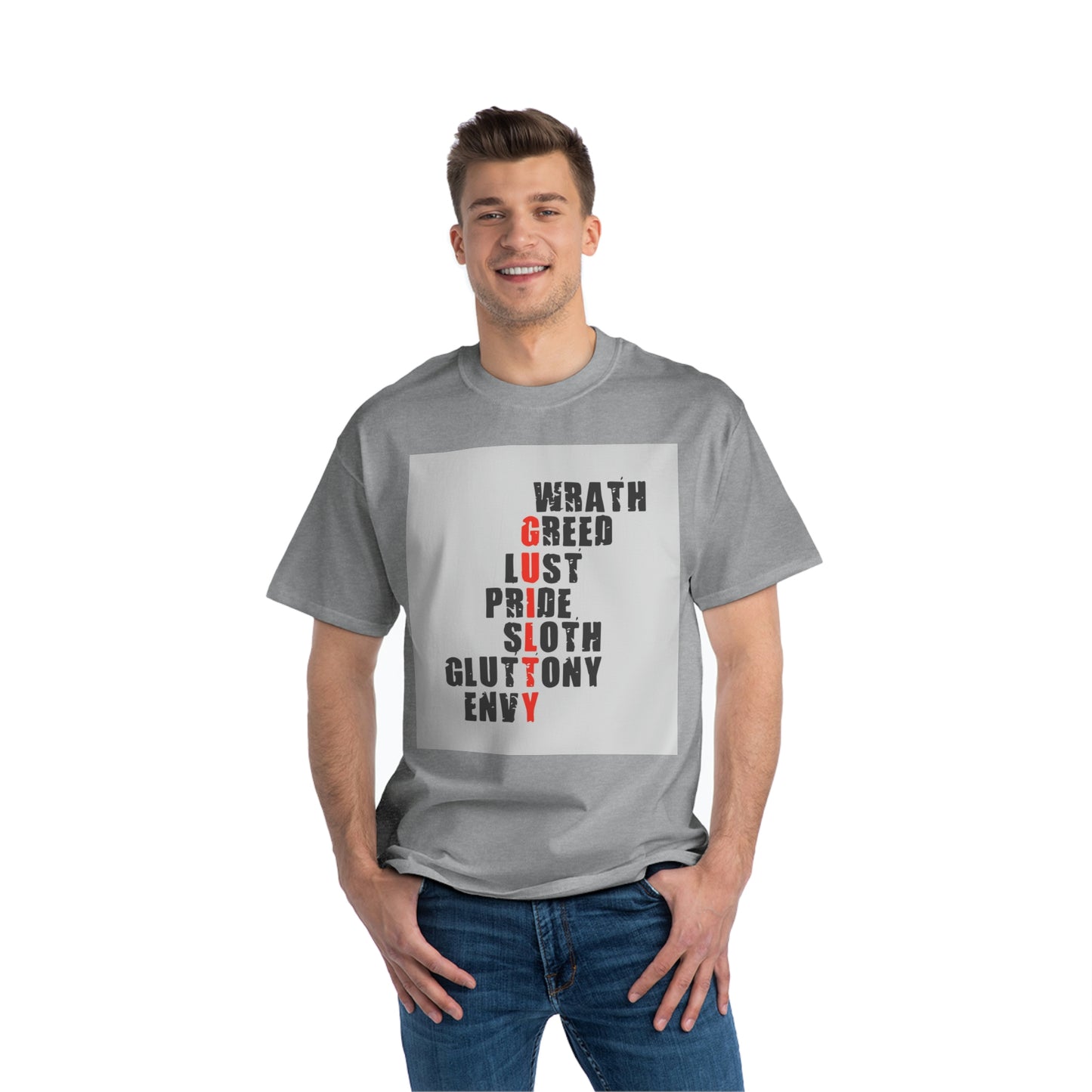 Beefy-T® Short-Sleeve T-Shirt 7 Deadly Sins