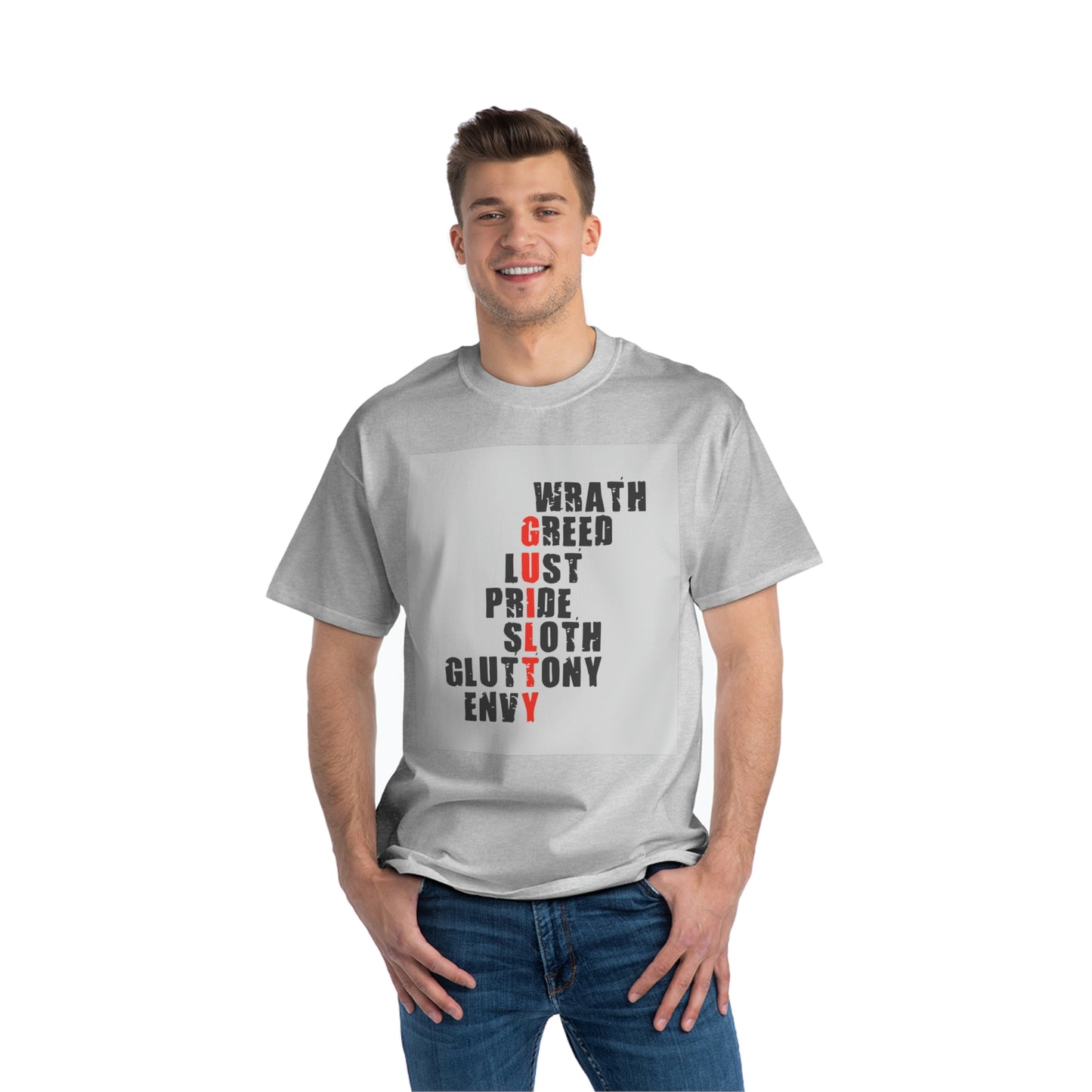 Beefy-T® Short-Sleeve T-Shirt 7 Deadly Sins
