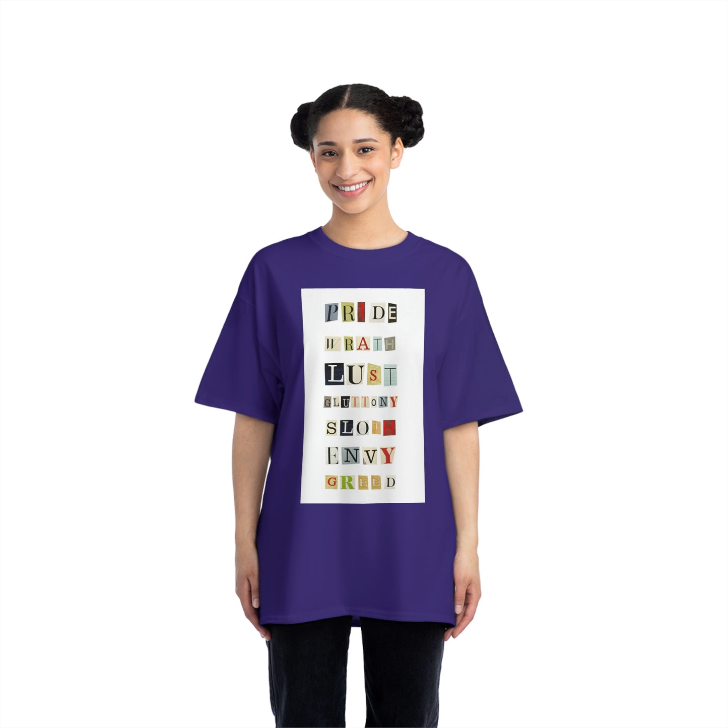 1 Beefy-T® Short-Sleeve T-Shirt Seven Sins