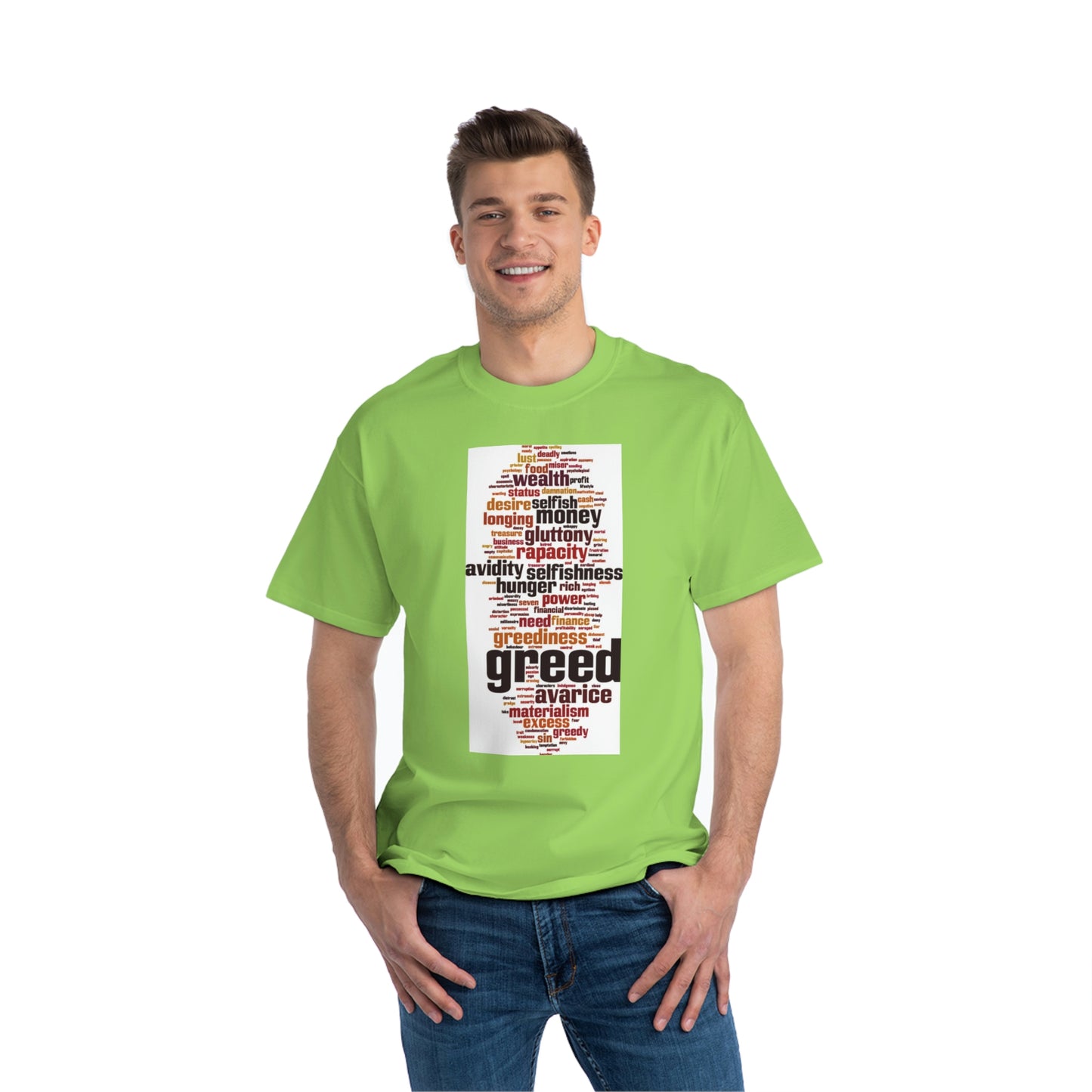 1 Beefy-T® Short-Sleeve T-Shirt Seven Deadly Sins