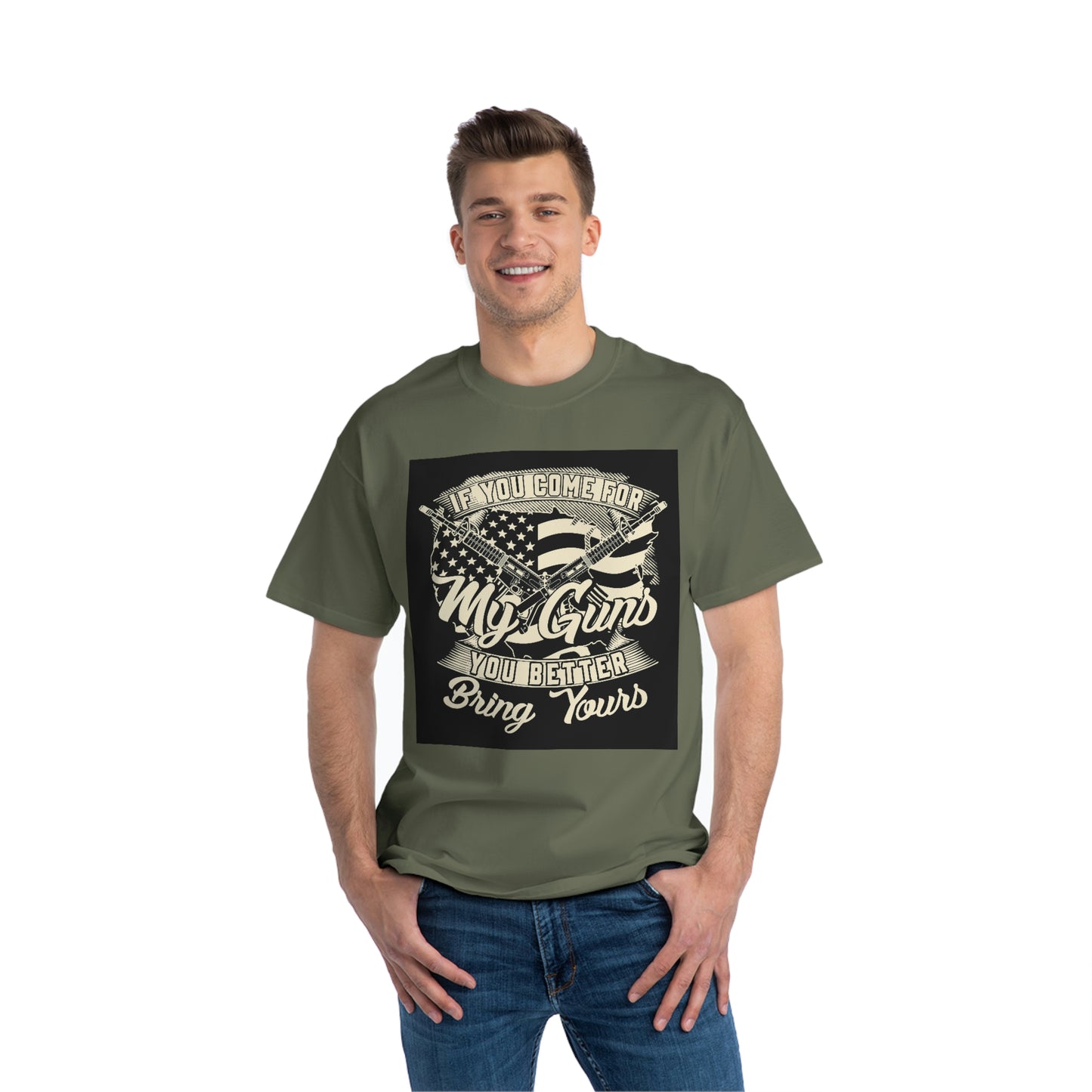 556 Beefy-T® Short-Sleeve T-Shirt Cold Dead Finger
