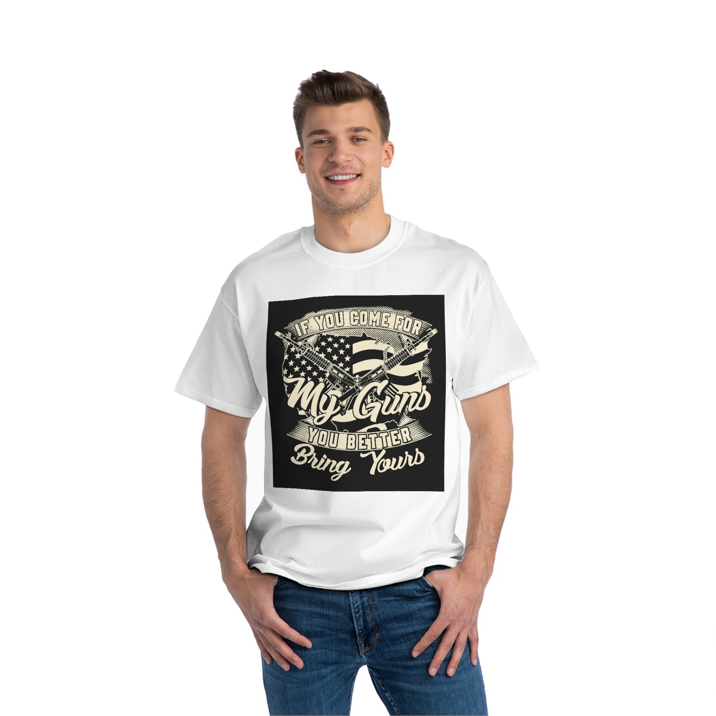 556 Beefy-T® Short-Sleeve T-Shirt Cold Dead Finger