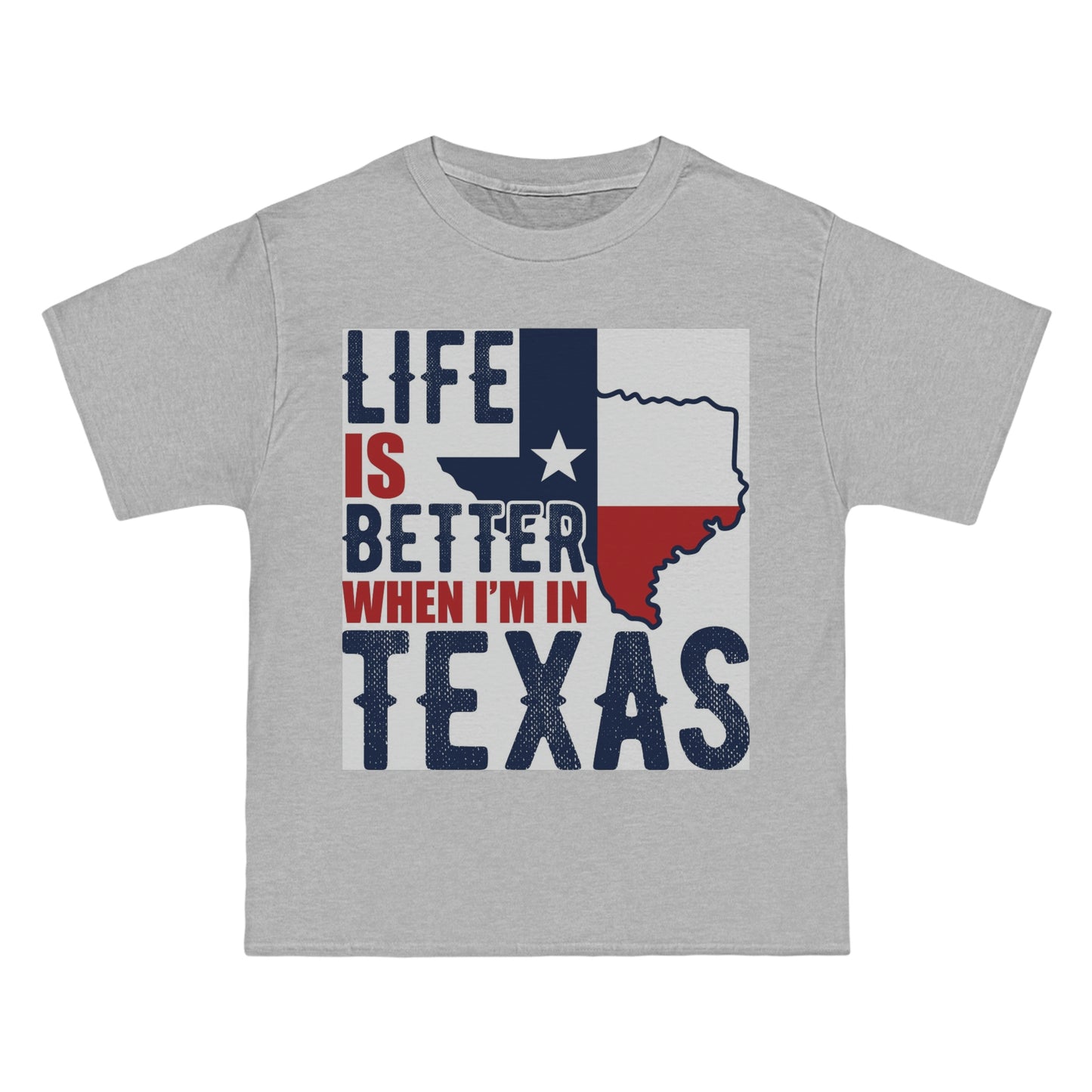 1 Beefy-T® Short-Sleeve T-Shirt I Love Texas