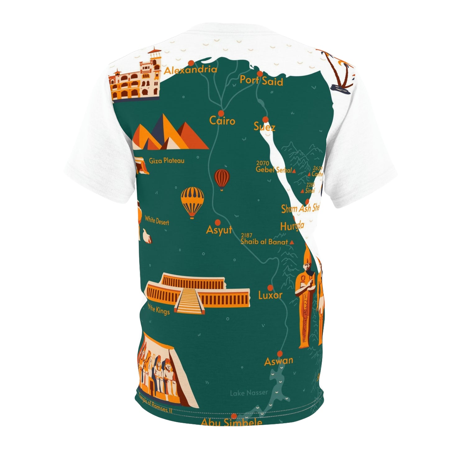 Unisex Cut & Sew Tee (AOP) BLOOD LINE