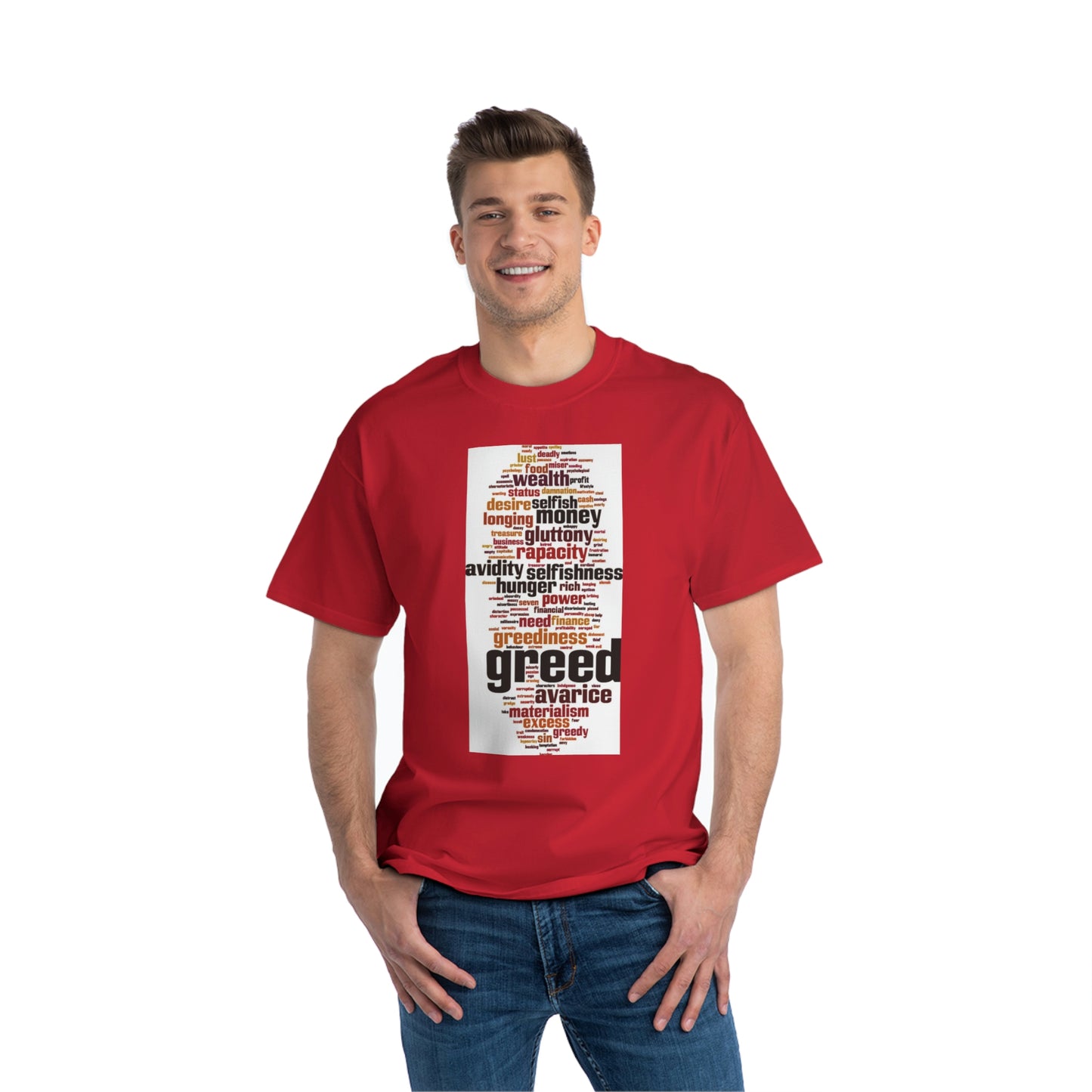 1 Beefy-T® Short-Sleeve T-Shirt Seven Deadly Sins