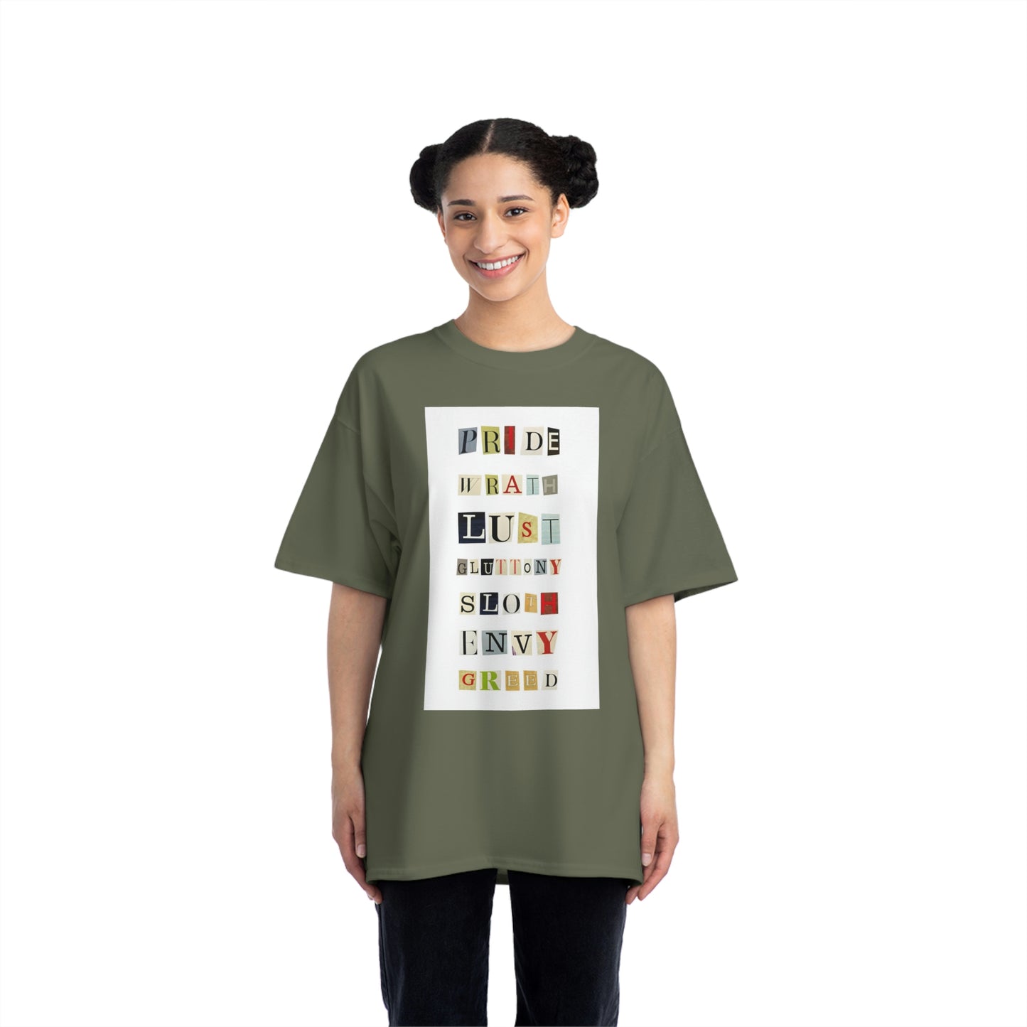 1 Beefy-T® Short-Sleeve T-Shirt Seven Sins