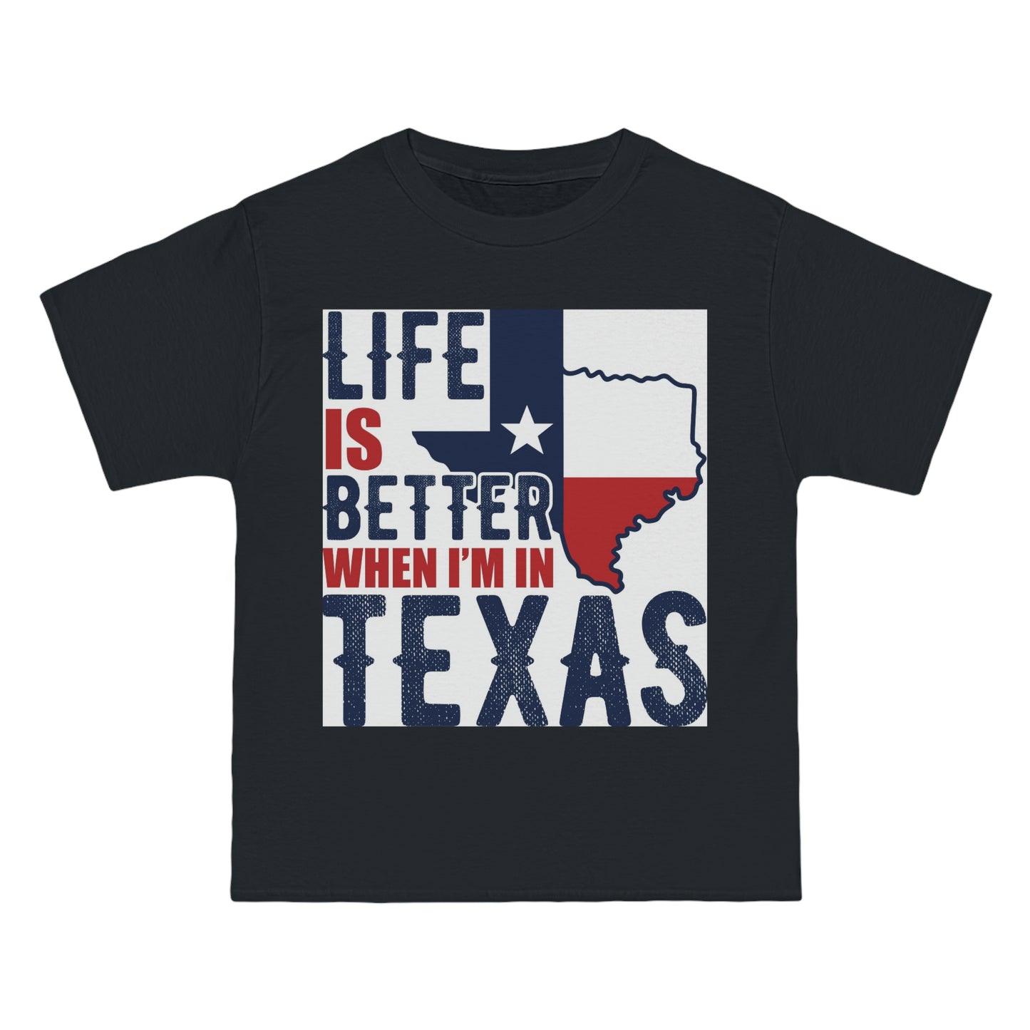 1 Beefy-T® Short-Sleeve T-Shirt I Love Texas