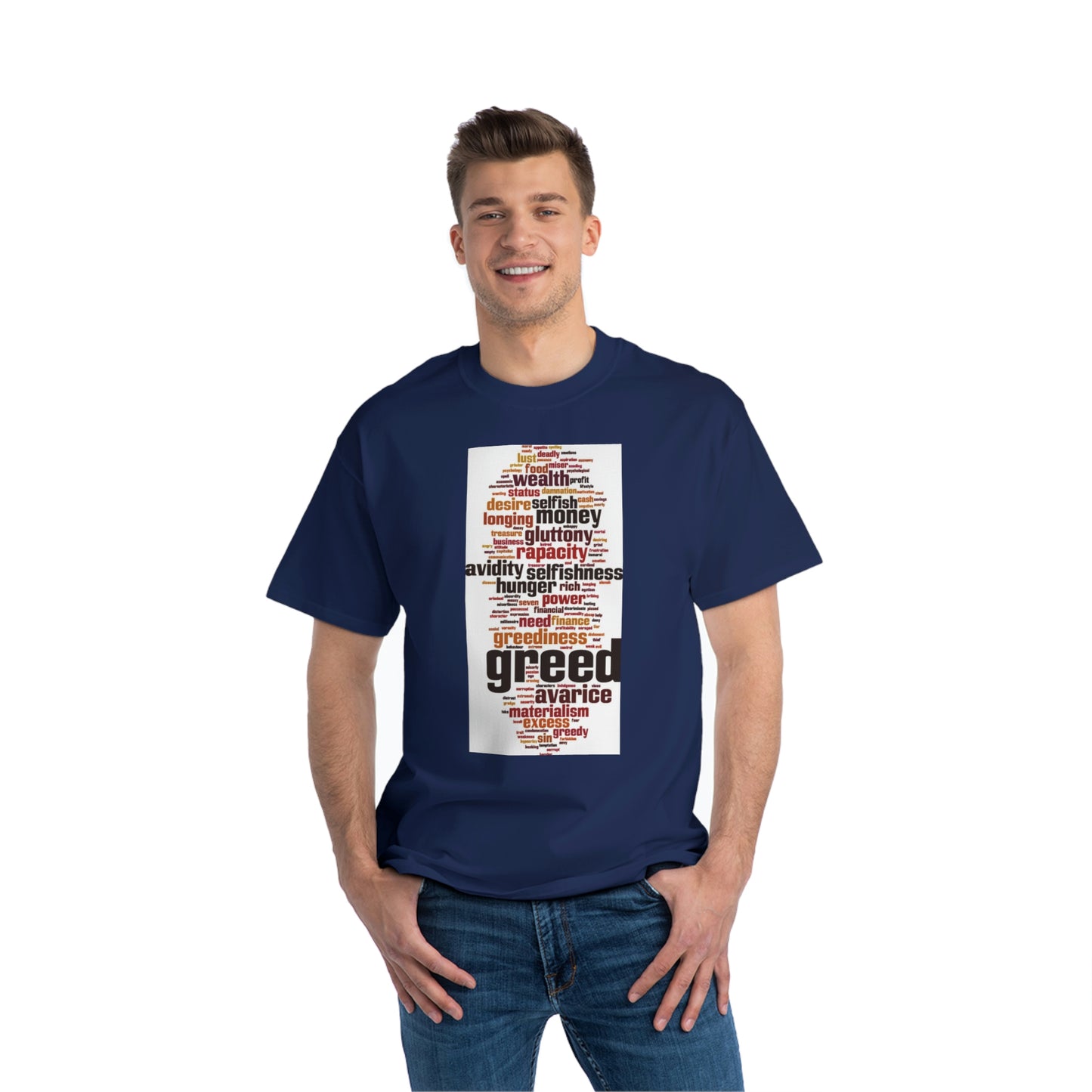 1 Beefy-T® Short-Sleeve T-Shirt Seven Deadly Sins