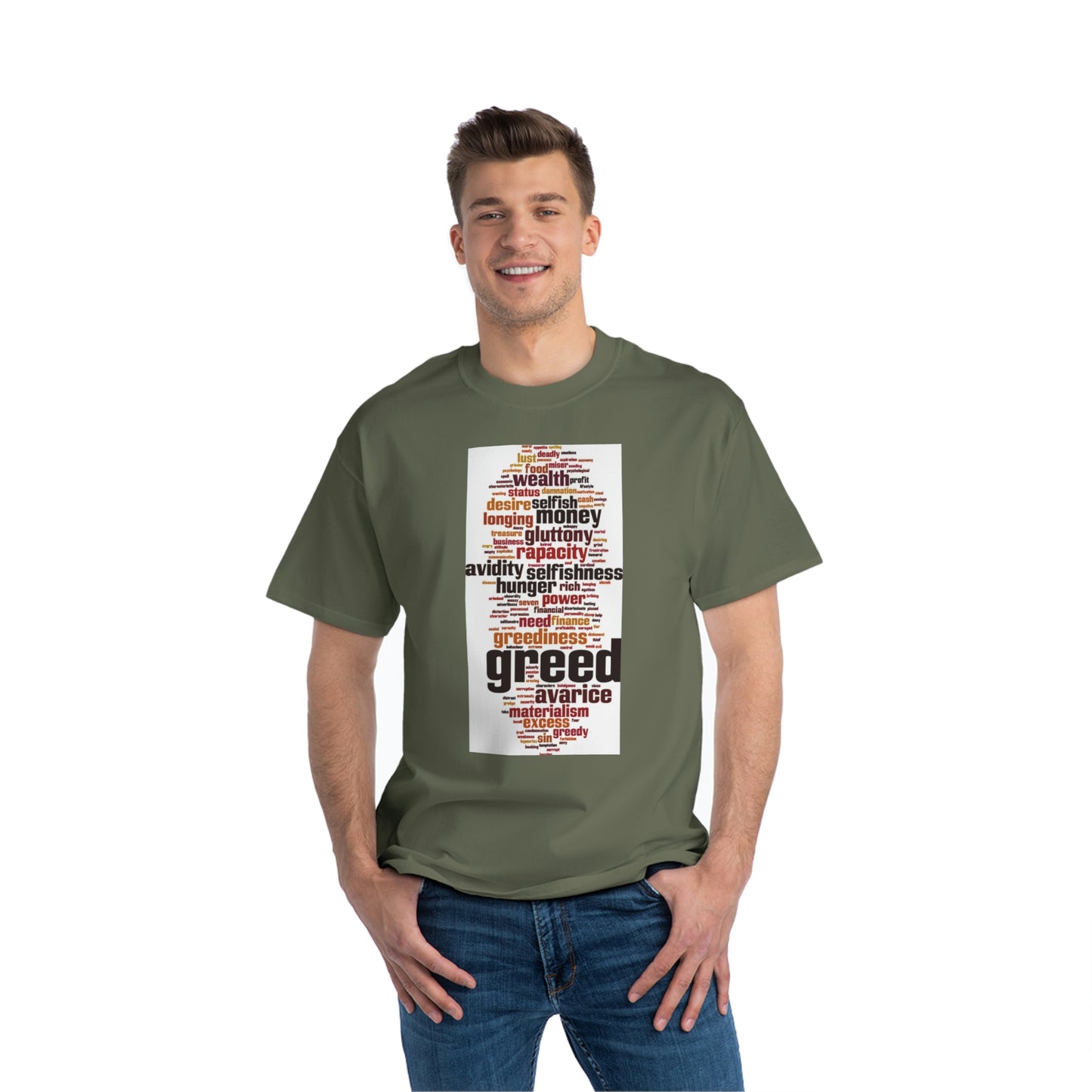 1 Beefy-T® Short-Sleeve T-Shirt Seven Deadly Sins