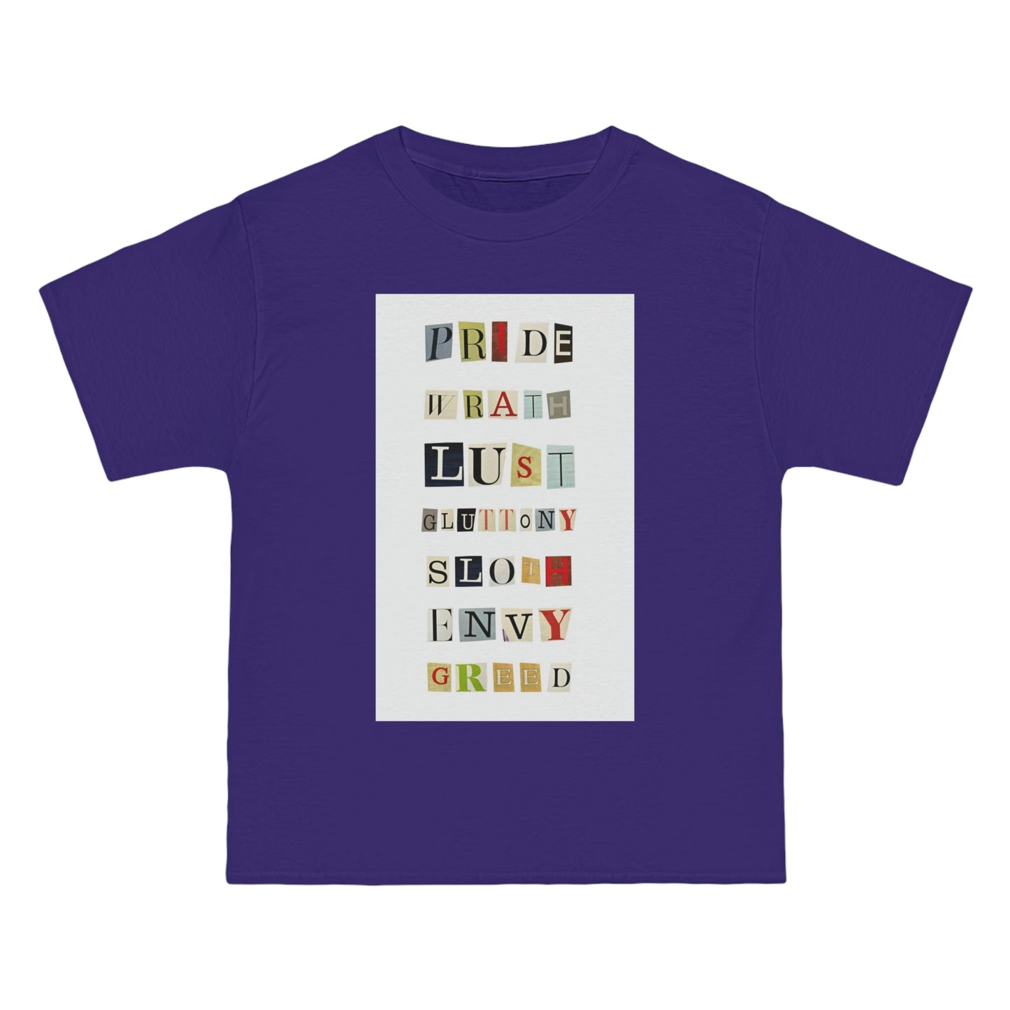 1 Beefy-T® Short-Sleeve T-Shirt Seven Sins