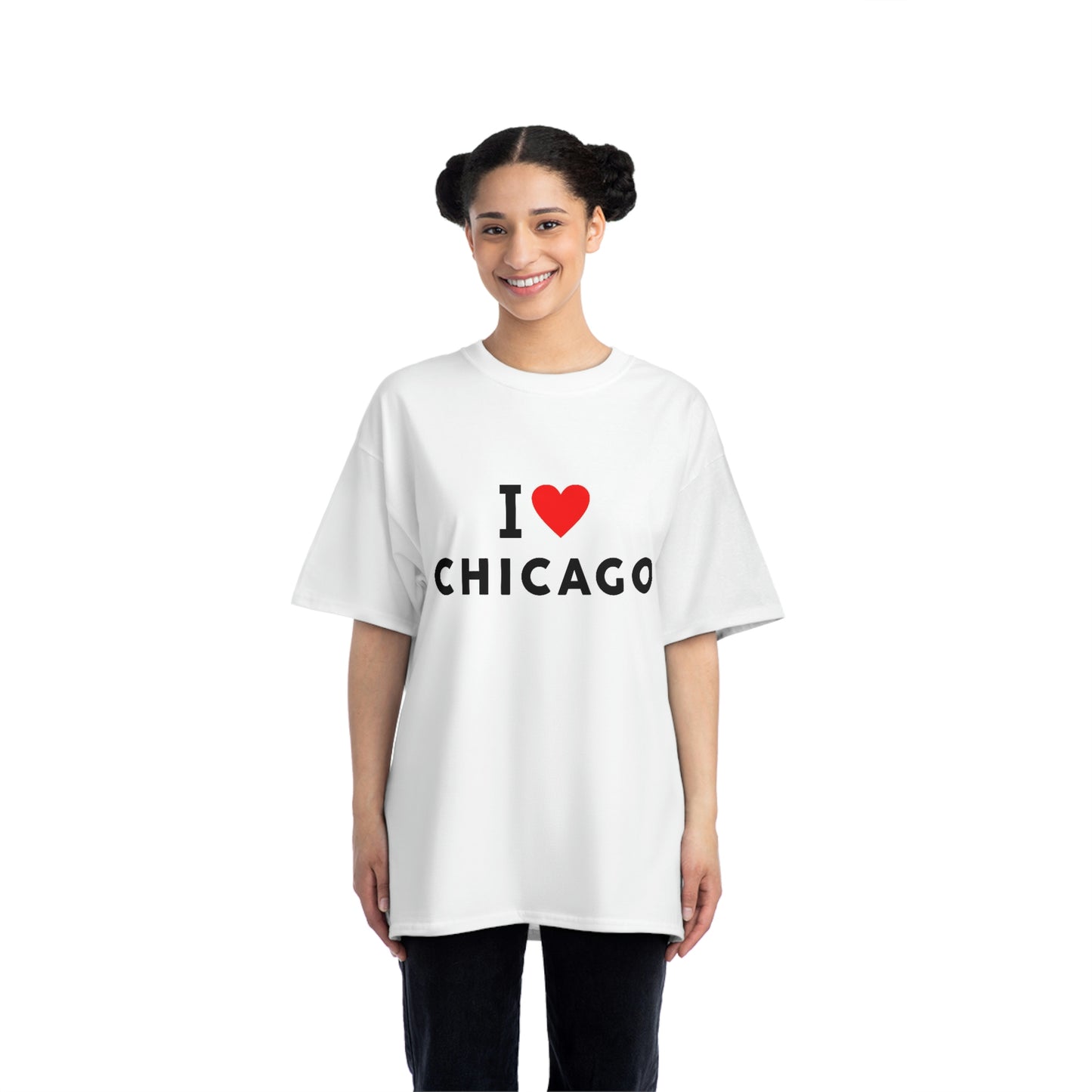 223 Beefy-T® Short-Sleeve T-Shirt I Love Chicago