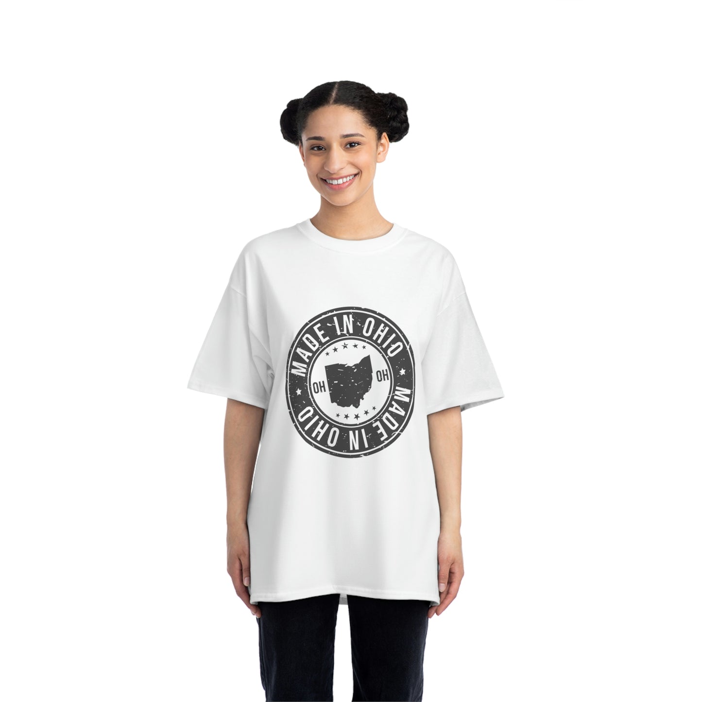 1 Beefy-T® Short-Sleeve T-Shirt I Love Ohio