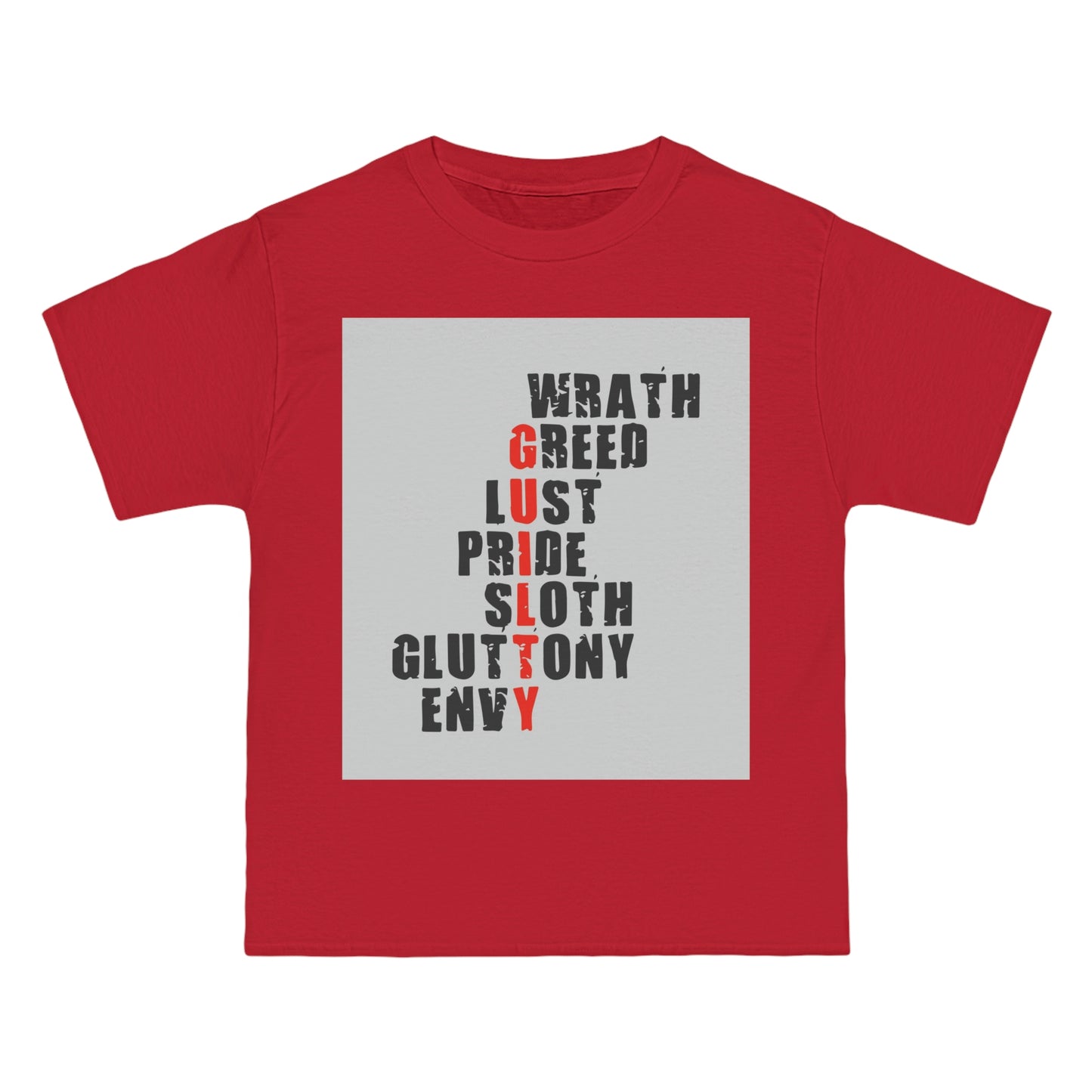 Beefy-T® Short-Sleeve T-Shirt 7 Deadly Sins