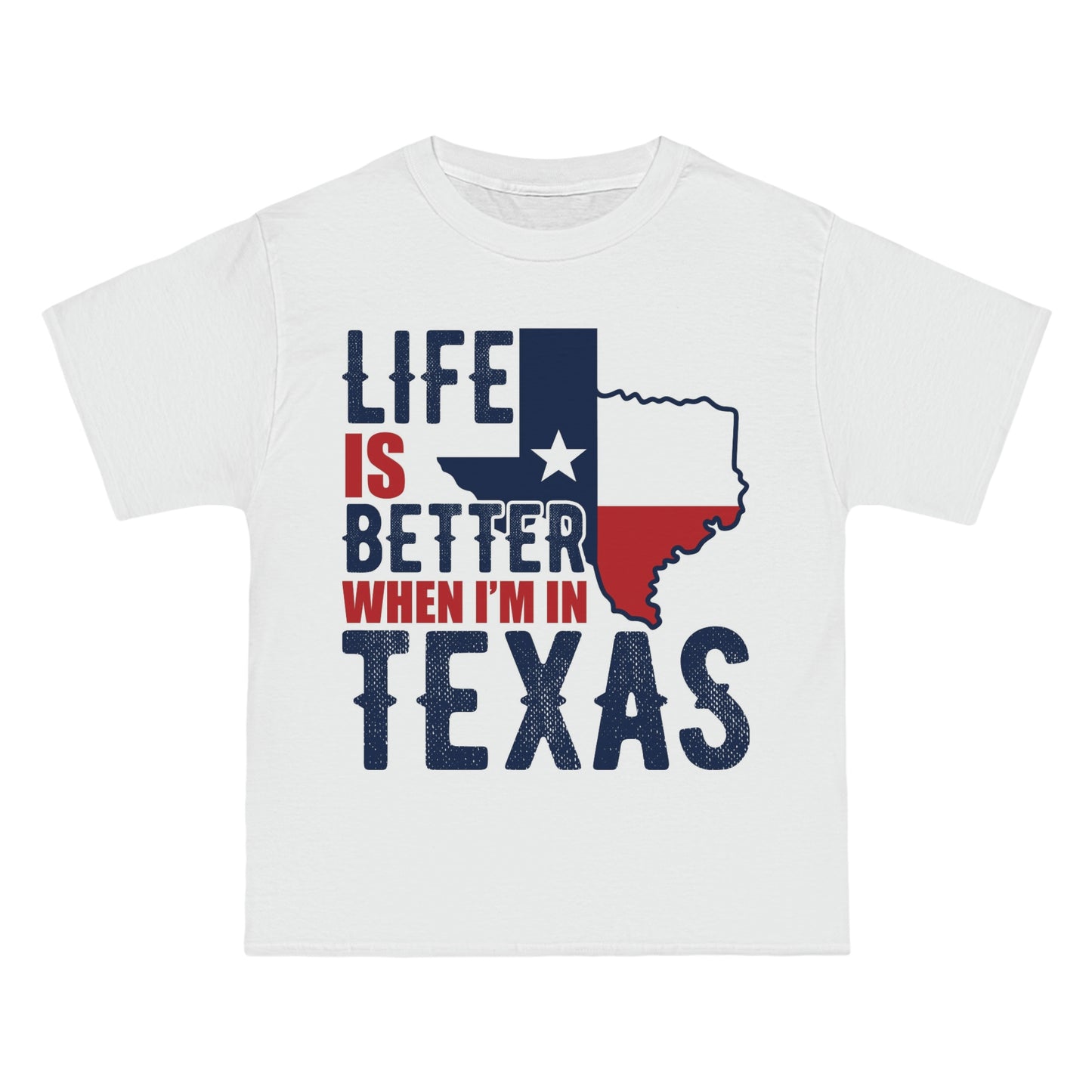 1 Beefy-T® Short-Sleeve T-Shirt I Love Texas