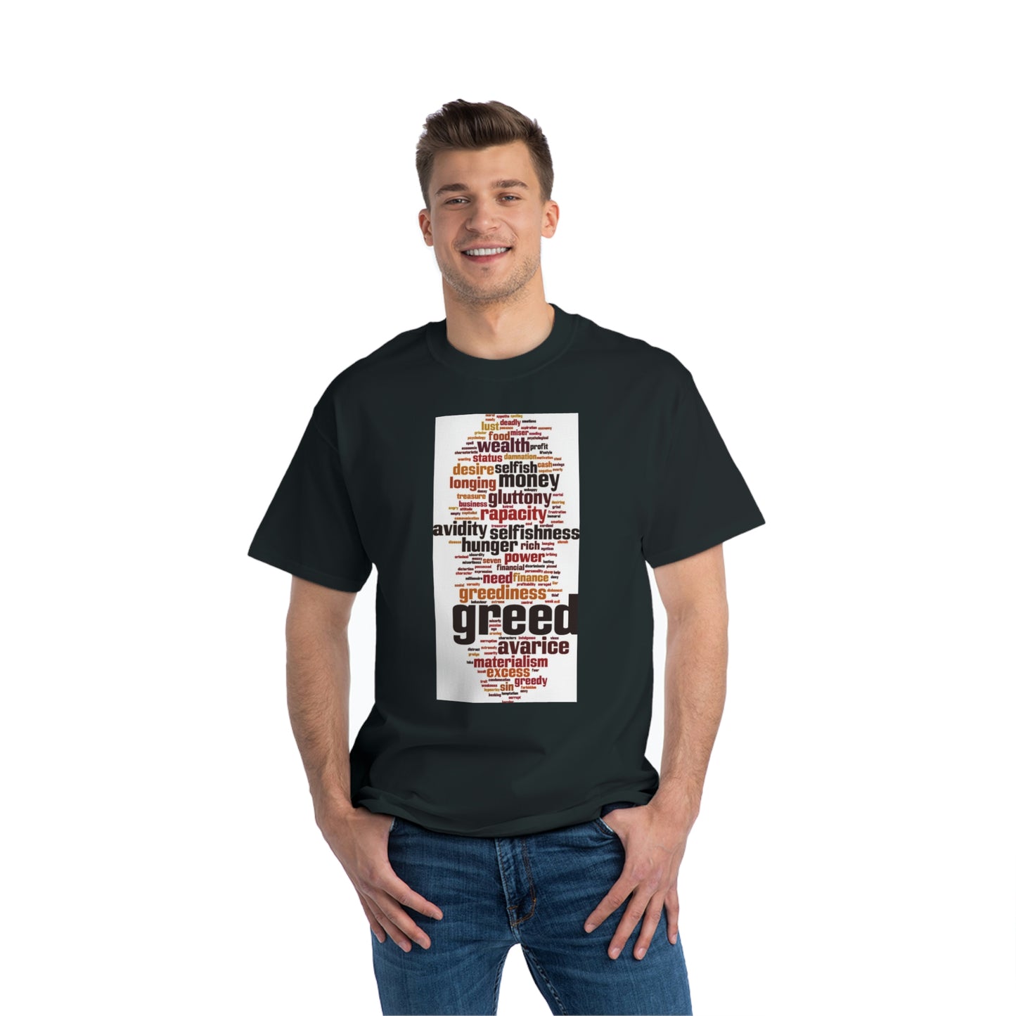 1 Beefy-T® Short-Sleeve T-Shirt Seven Deadly Sins