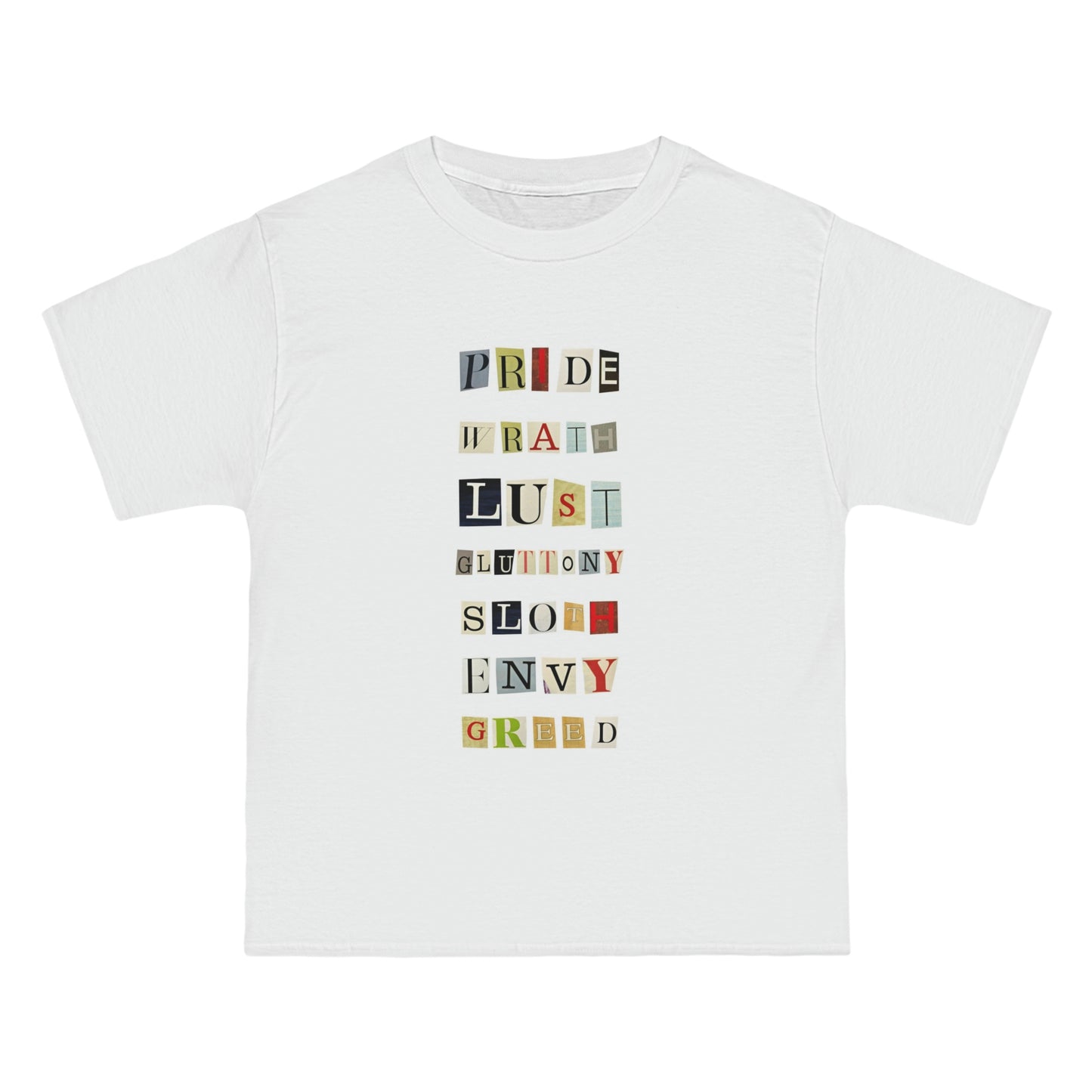 1 Beefy-T® Short-Sleeve T-Shirt Seven Sins