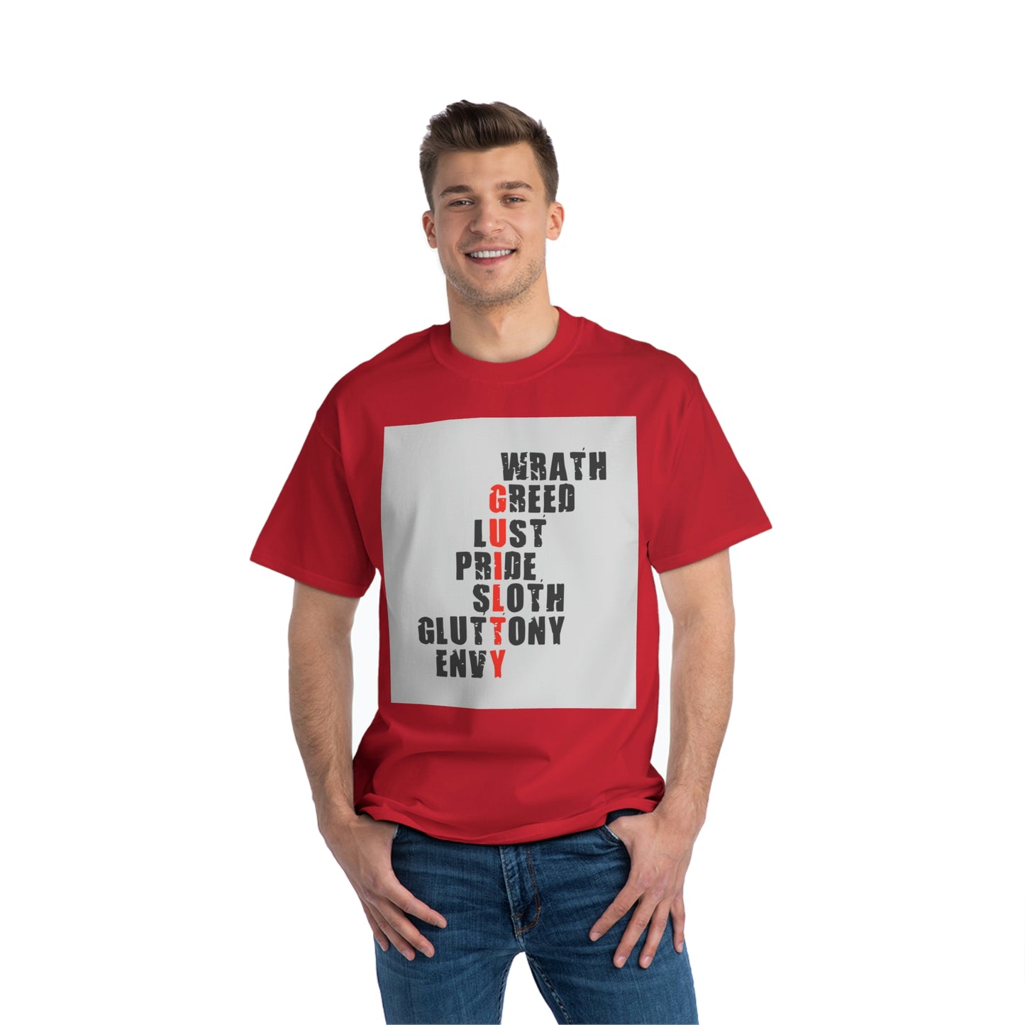Beefy-T® Short-Sleeve T-Shirt 7 Deadly Sins