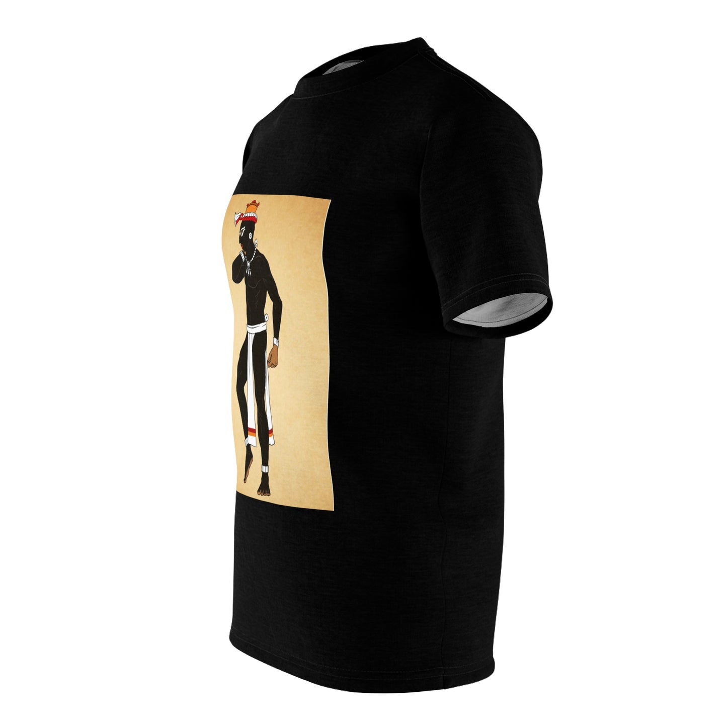 AA Unisex AOP Cut & Sew Tee Black God