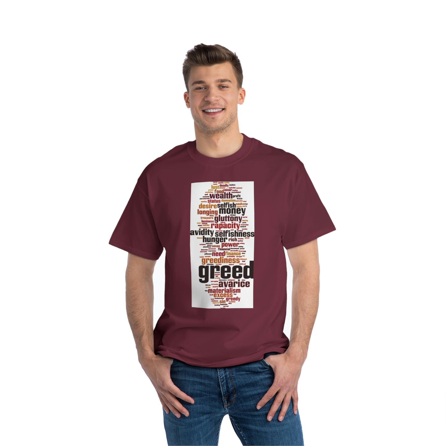 1 Beefy-T® Short-Sleeve T-Shirt Seven Deadly Sins