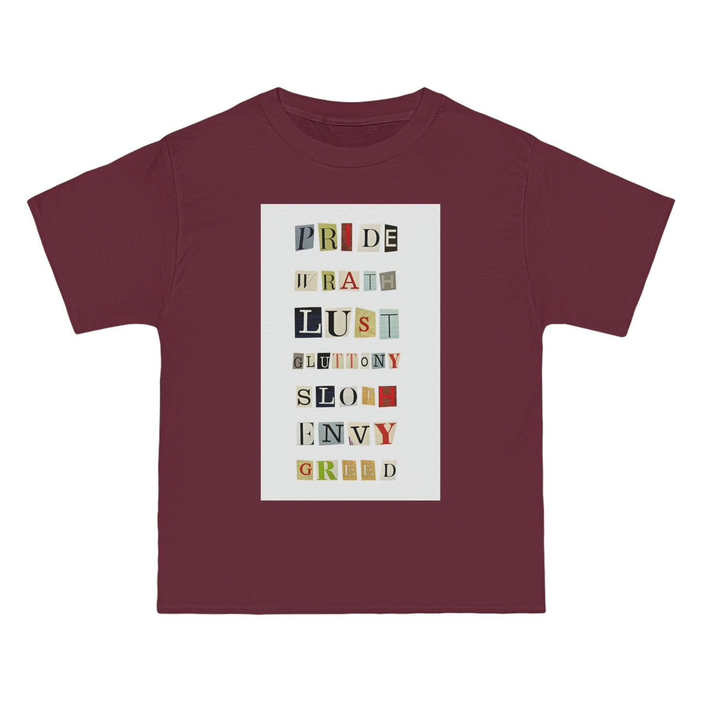 1 Beefy-T® Short-Sleeve T-Shirt Seven Sins