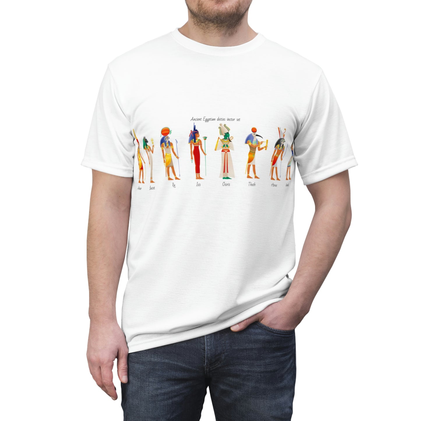Unisex Cut & Sew Tee (AOP) BLOOD LINE