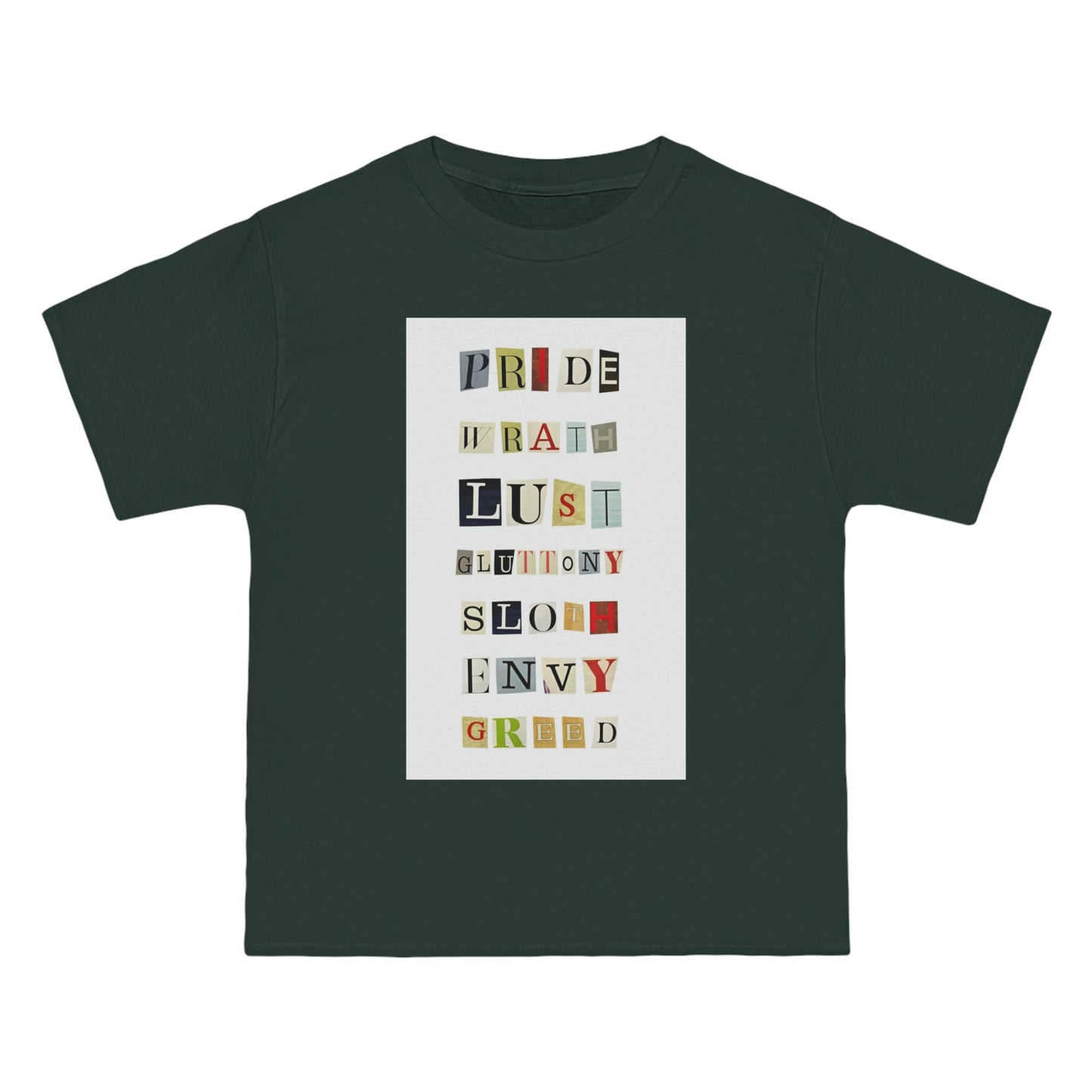 1 Beefy-T® Short-Sleeve T-Shirt Seven Sins