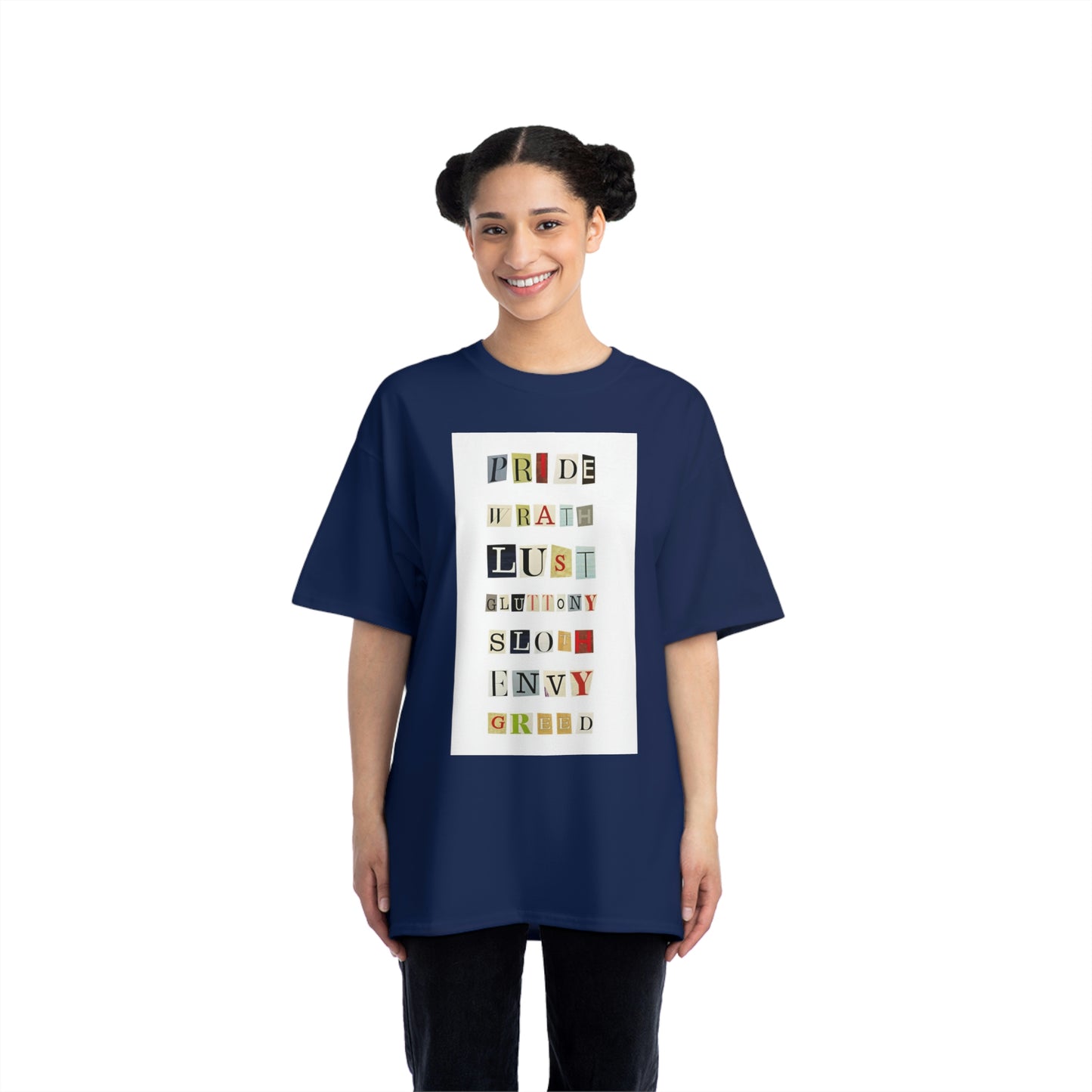 1 Beefy-T® Short-Sleeve T-Shirt Seven Sins
