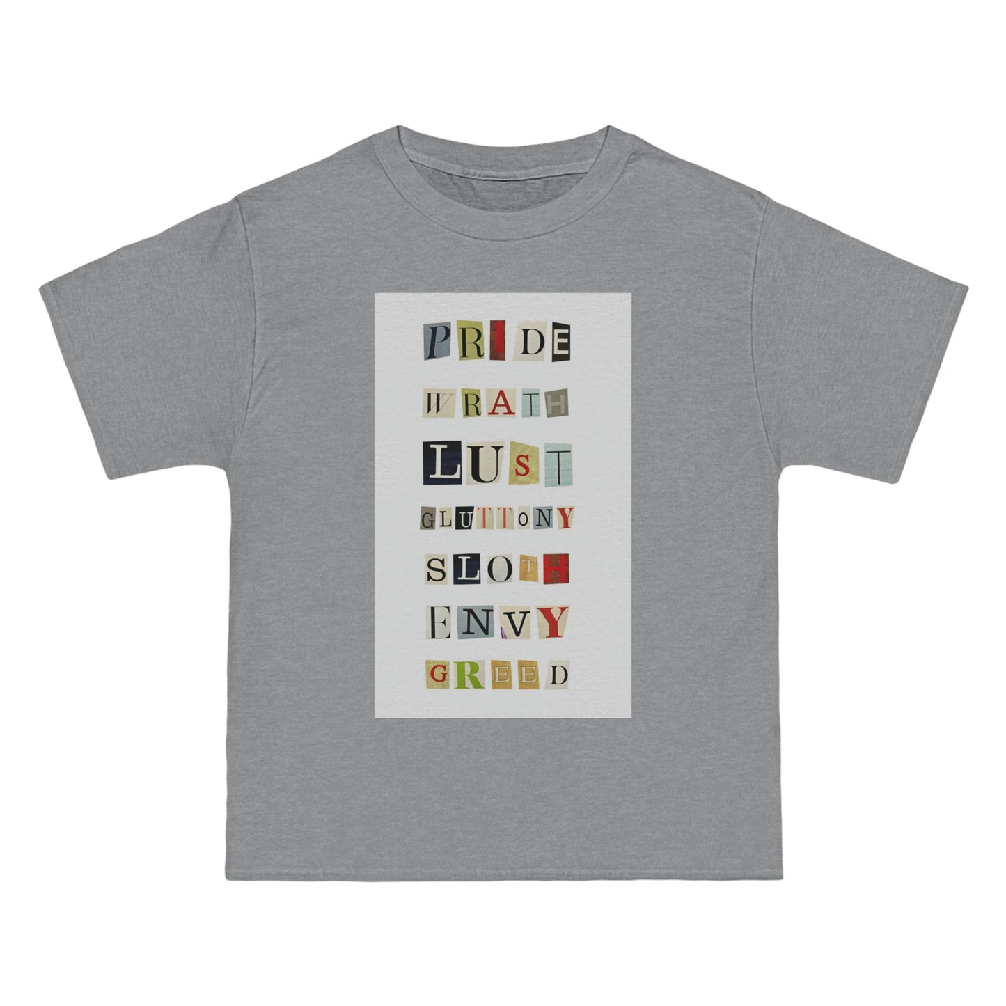 1 Beefy-T® Short-Sleeve T-Shirt Seven Sins