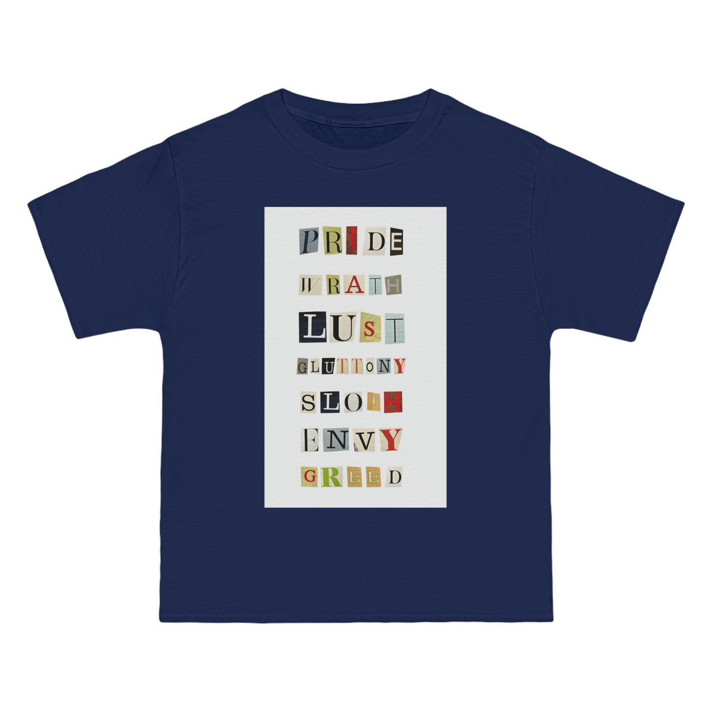 1 Beefy-T® Short-Sleeve T-Shirt Seven Sins
