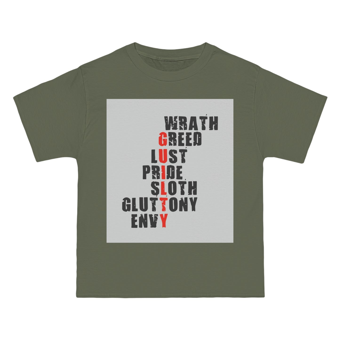 Beefy-T® Short-Sleeve T-Shirt 7 Deadly Sins