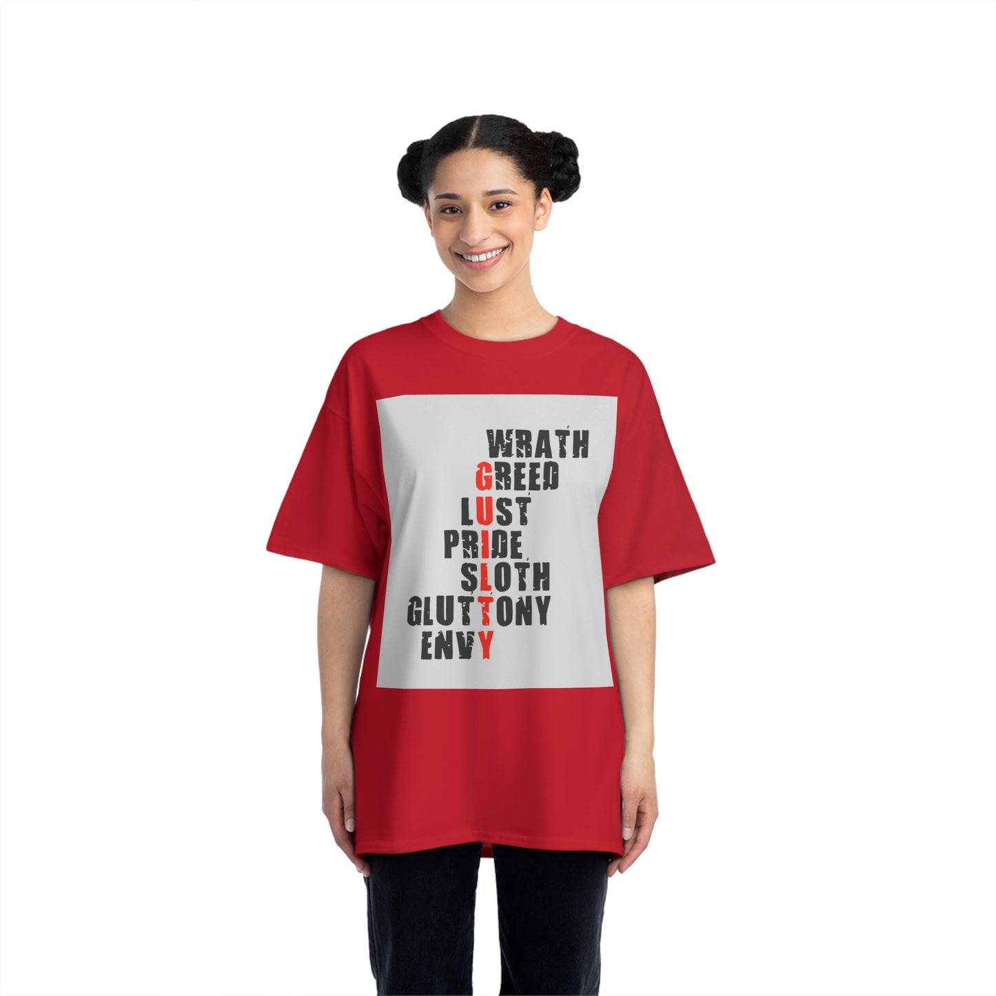 Beefy-T® Short-Sleeve T-Shirt 7 Deadly Sins