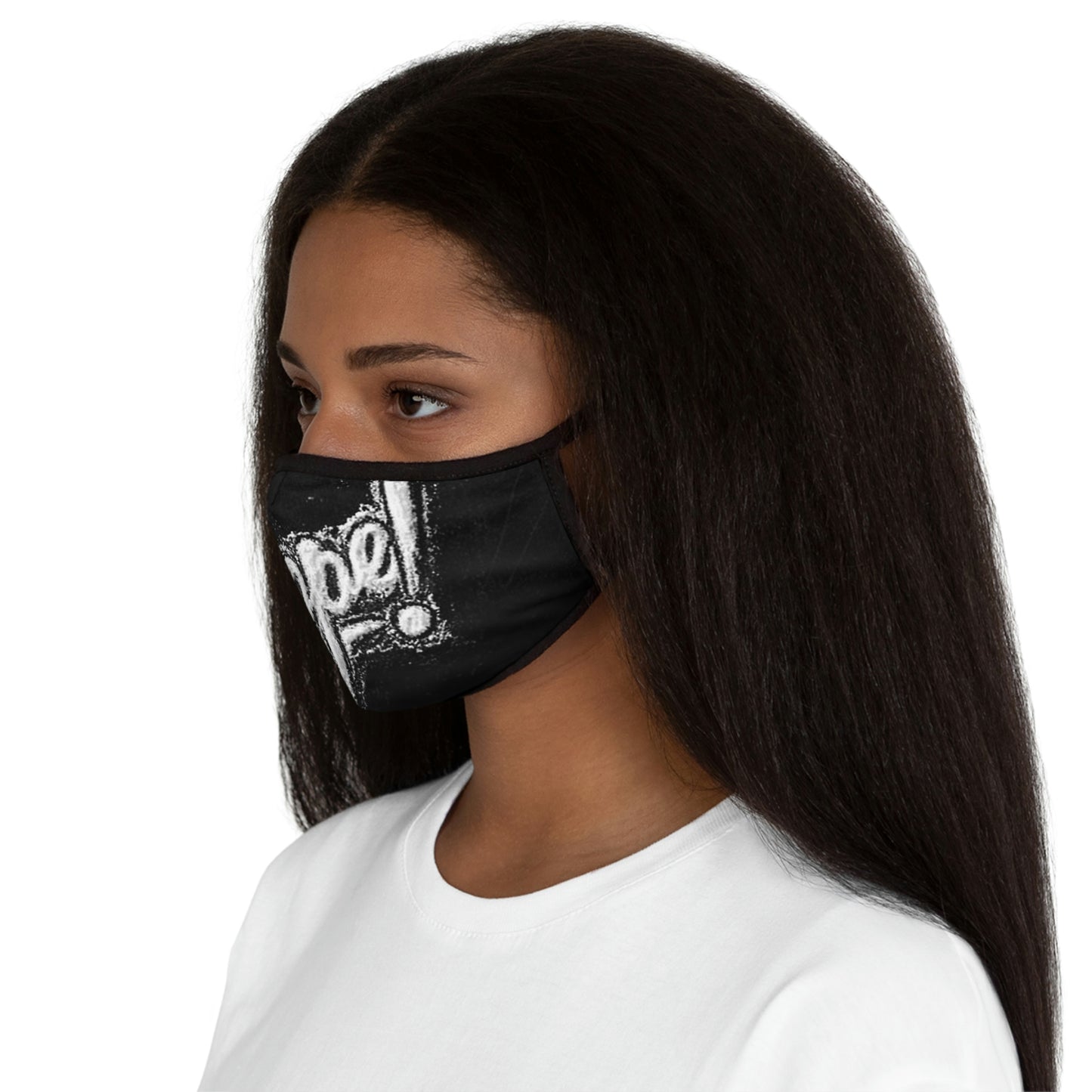 Fitted Polyester Face Mask Just Say No