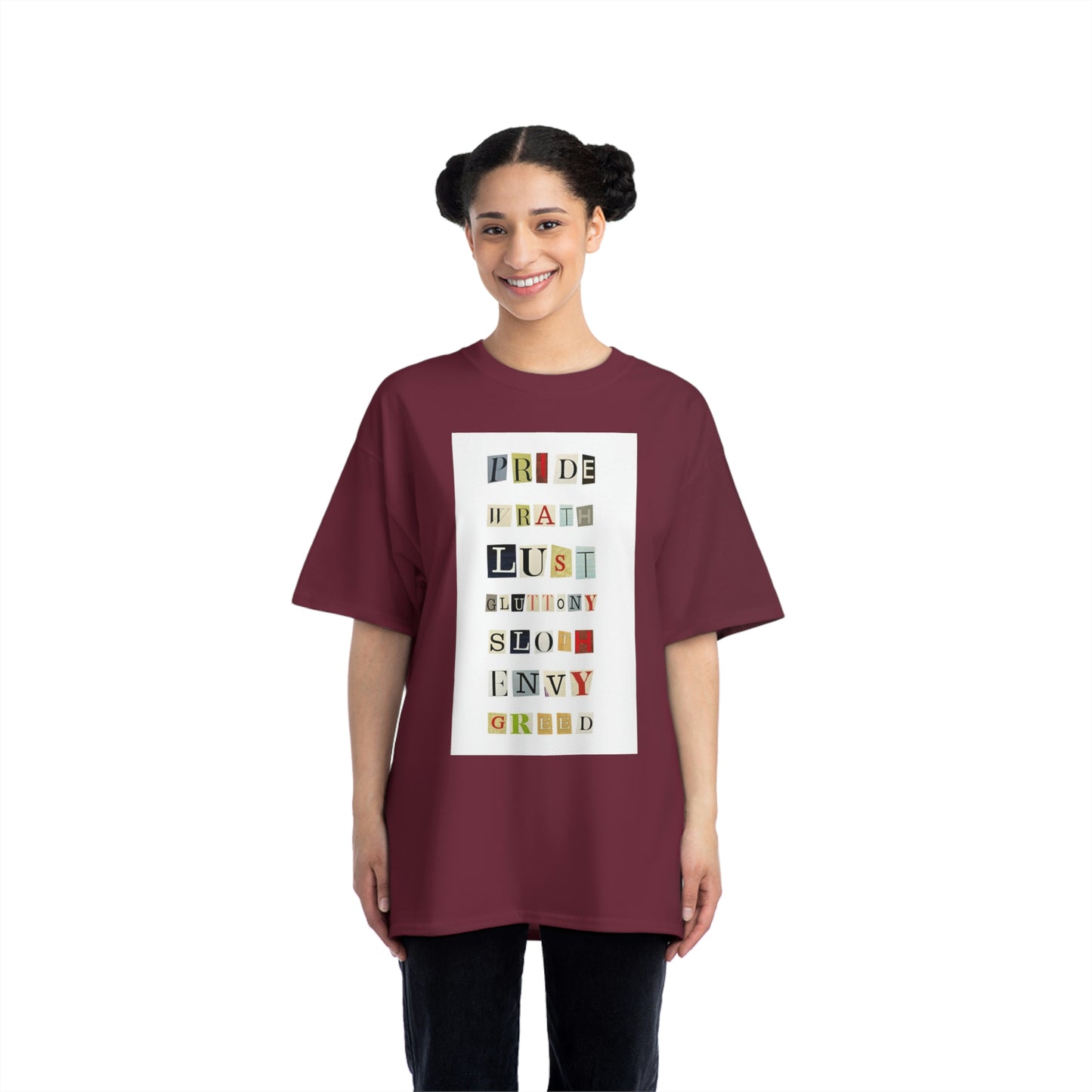1 Beefy-T® Short-Sleeve T-Shirt Seven Sins