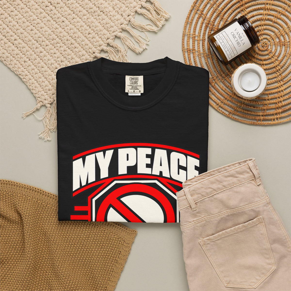 My Peace Is Not Up for Debate — Boundaries Are Final 1717 T-Shirt