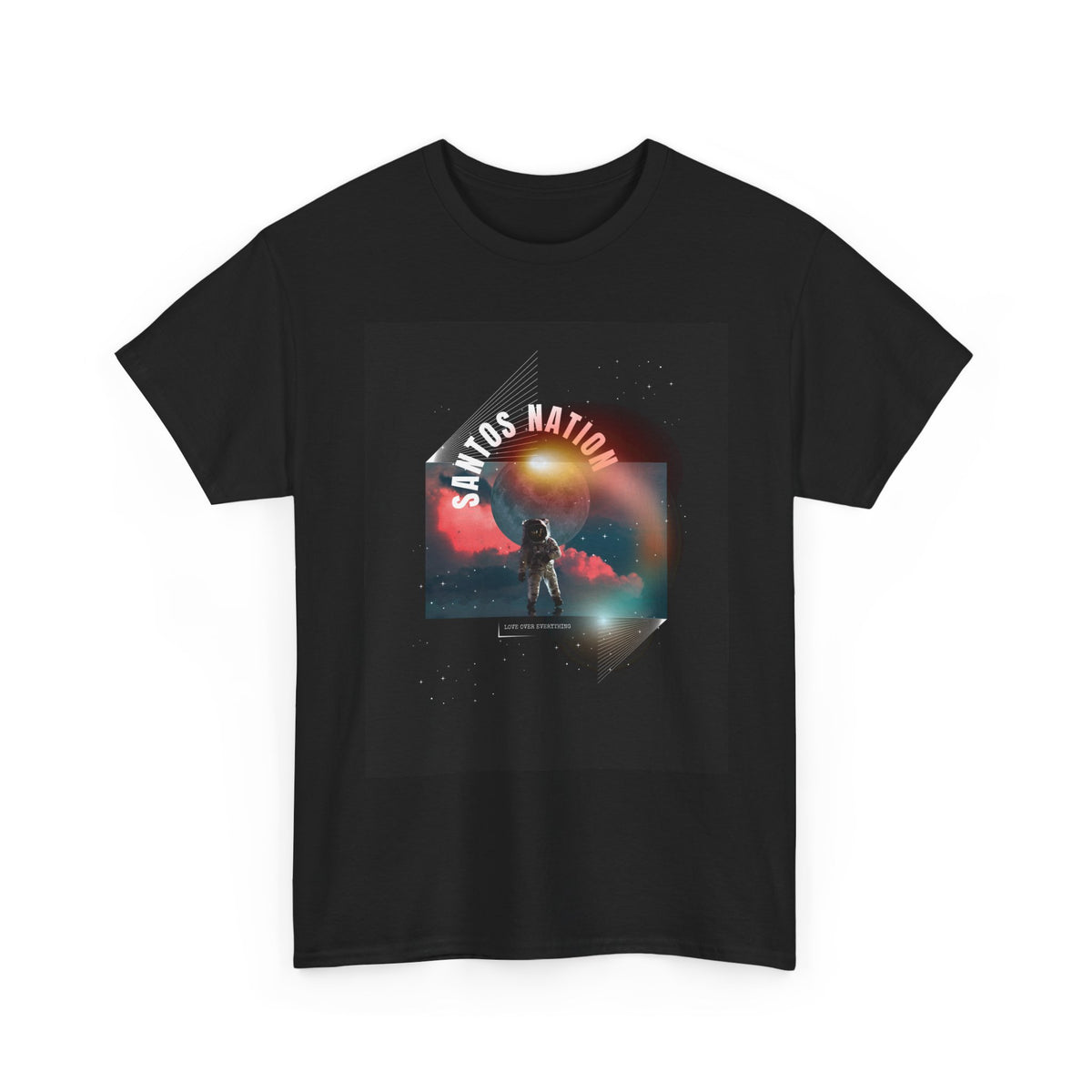 Santos Nation Astronaut Graphic T-Shirt