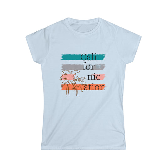 Women's Softstyle Tee California Love Collection