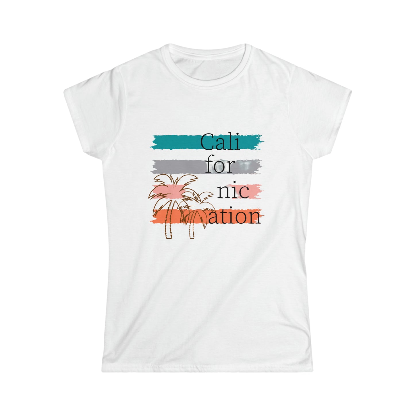 Women's Softstyle Tee California Love Collection