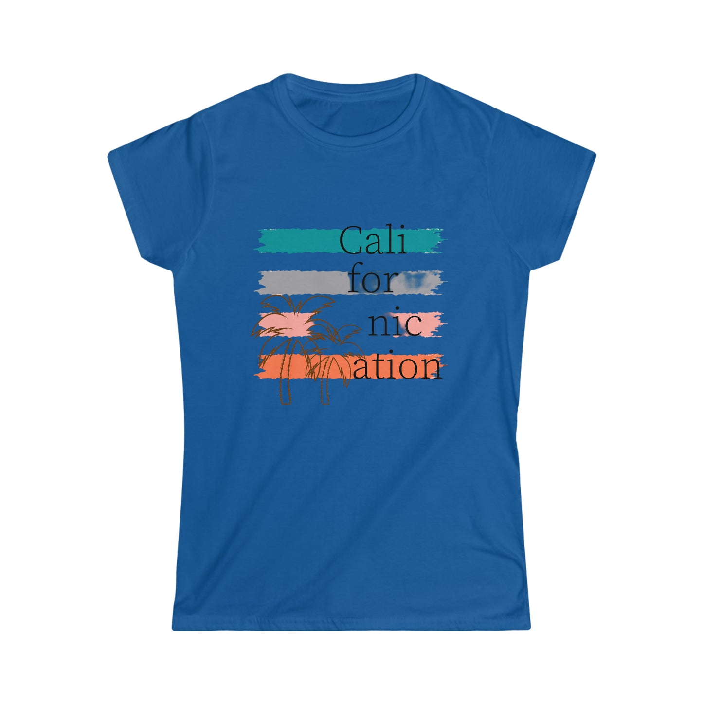 Women's Softstyle Tee California Love Collection