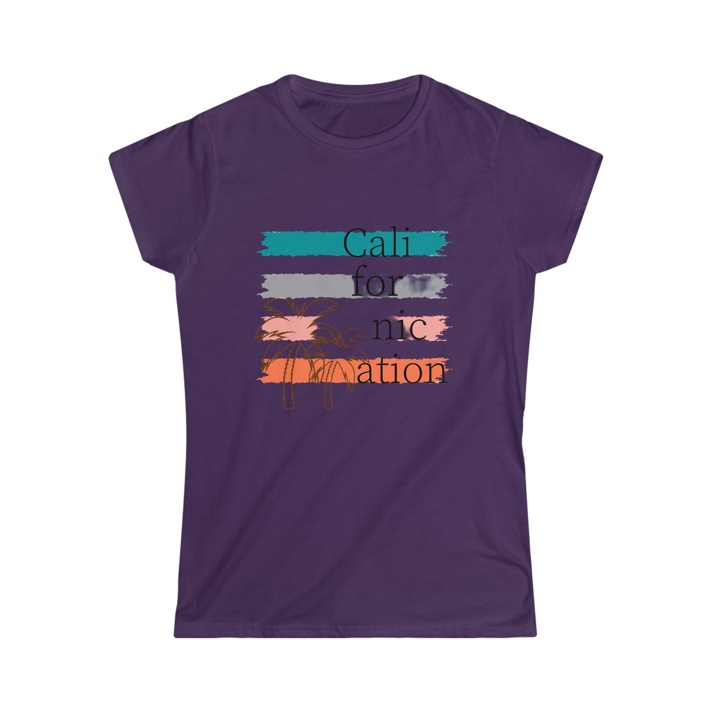 Women's Softstyle Tee California Love Collection