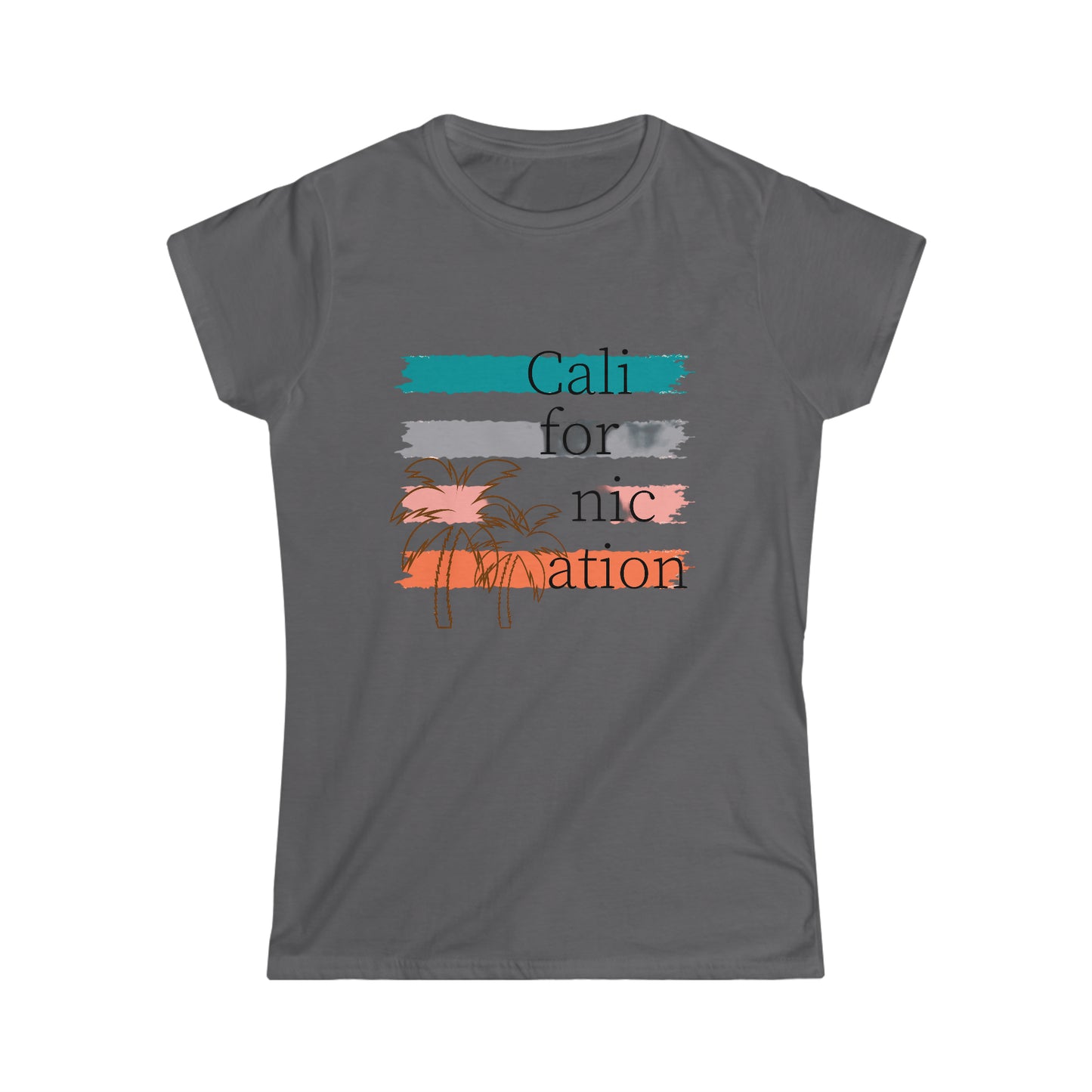 Women's Softstyle Tee California Love Collection