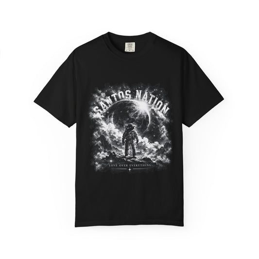 Santos Nation — White & Silver Love Over Everything 1717 T-Shirt